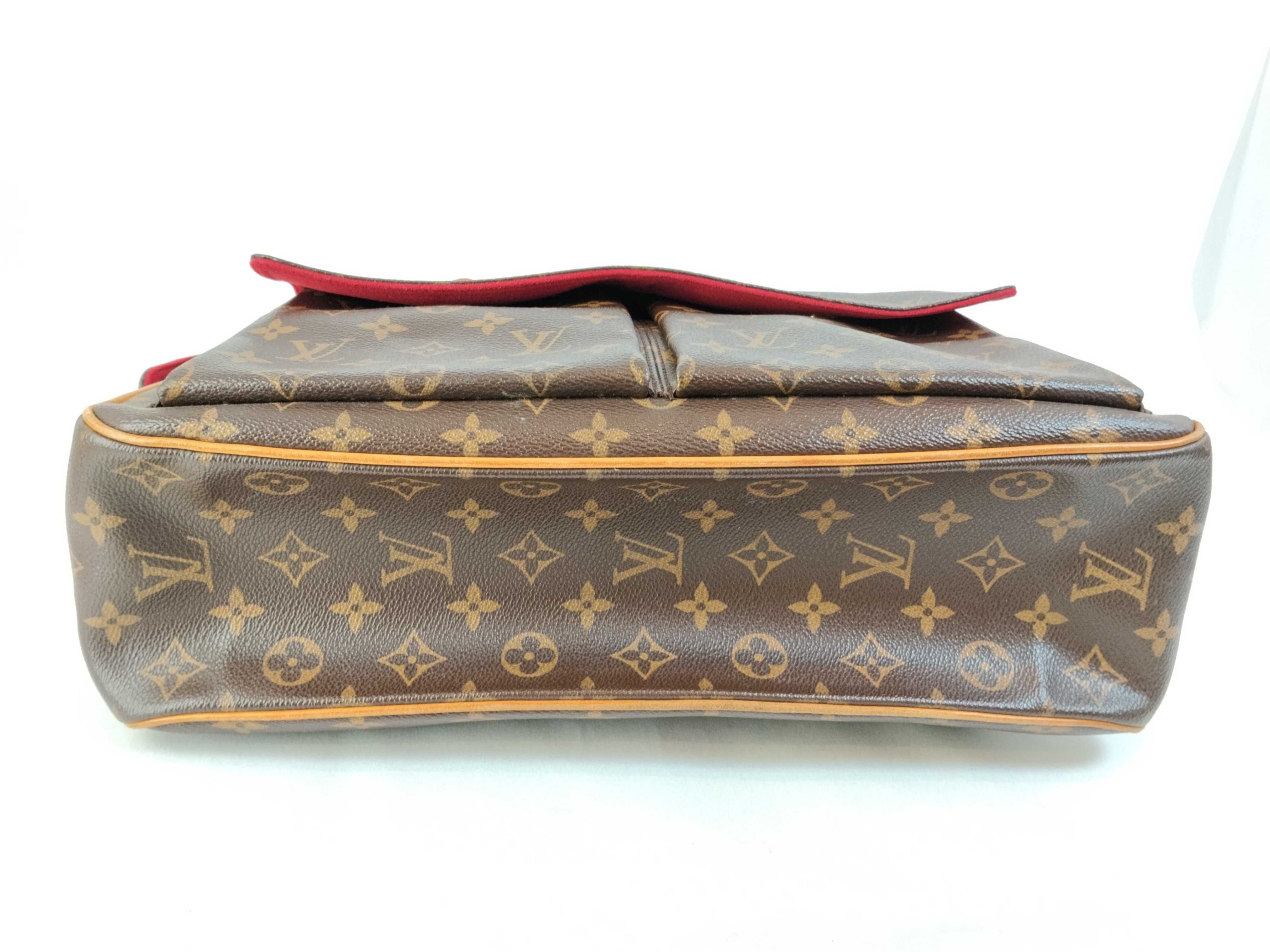 Monogram Louis Vuitton Brown Monogram M51162 Multipli-Cité Tote Bag — view 8