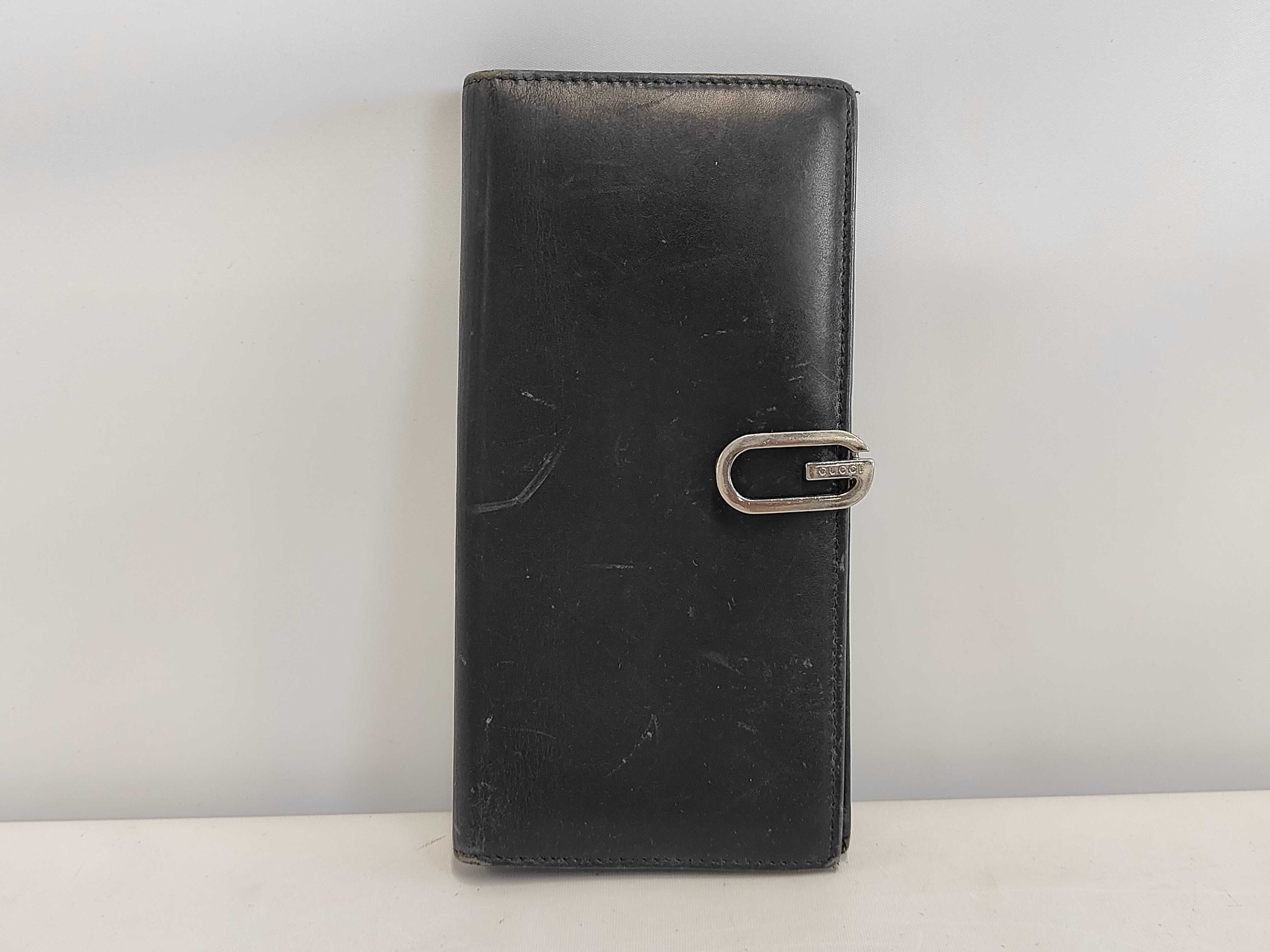 G-Clip Leather Long Wallet