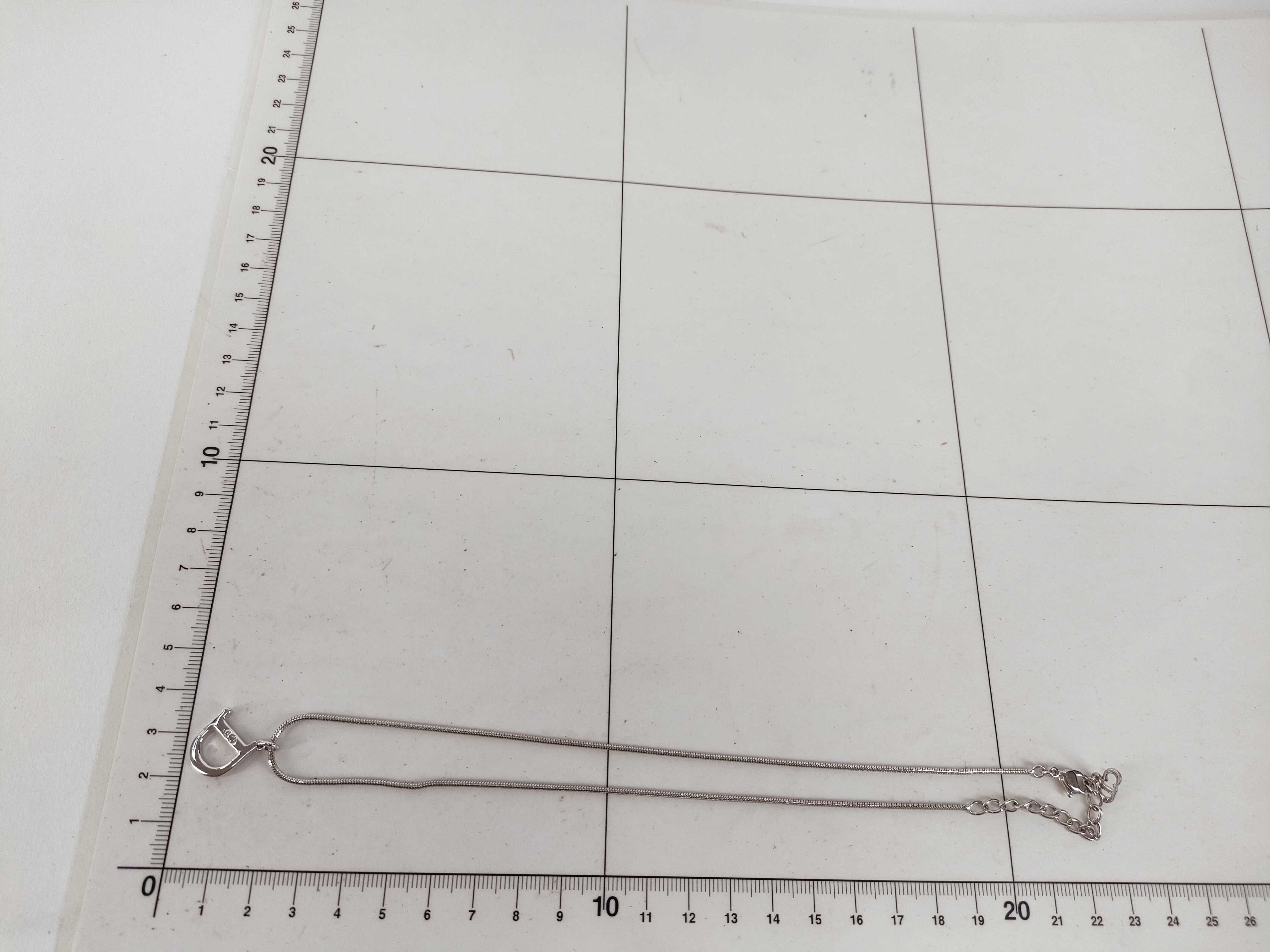 D logo necklace — view 10