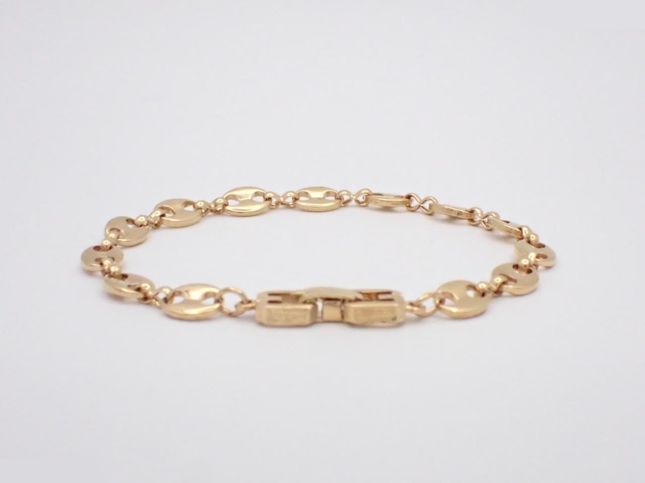 Bracelet, GP (Gold Plated), wrist circumference approximately 18cm — view 2