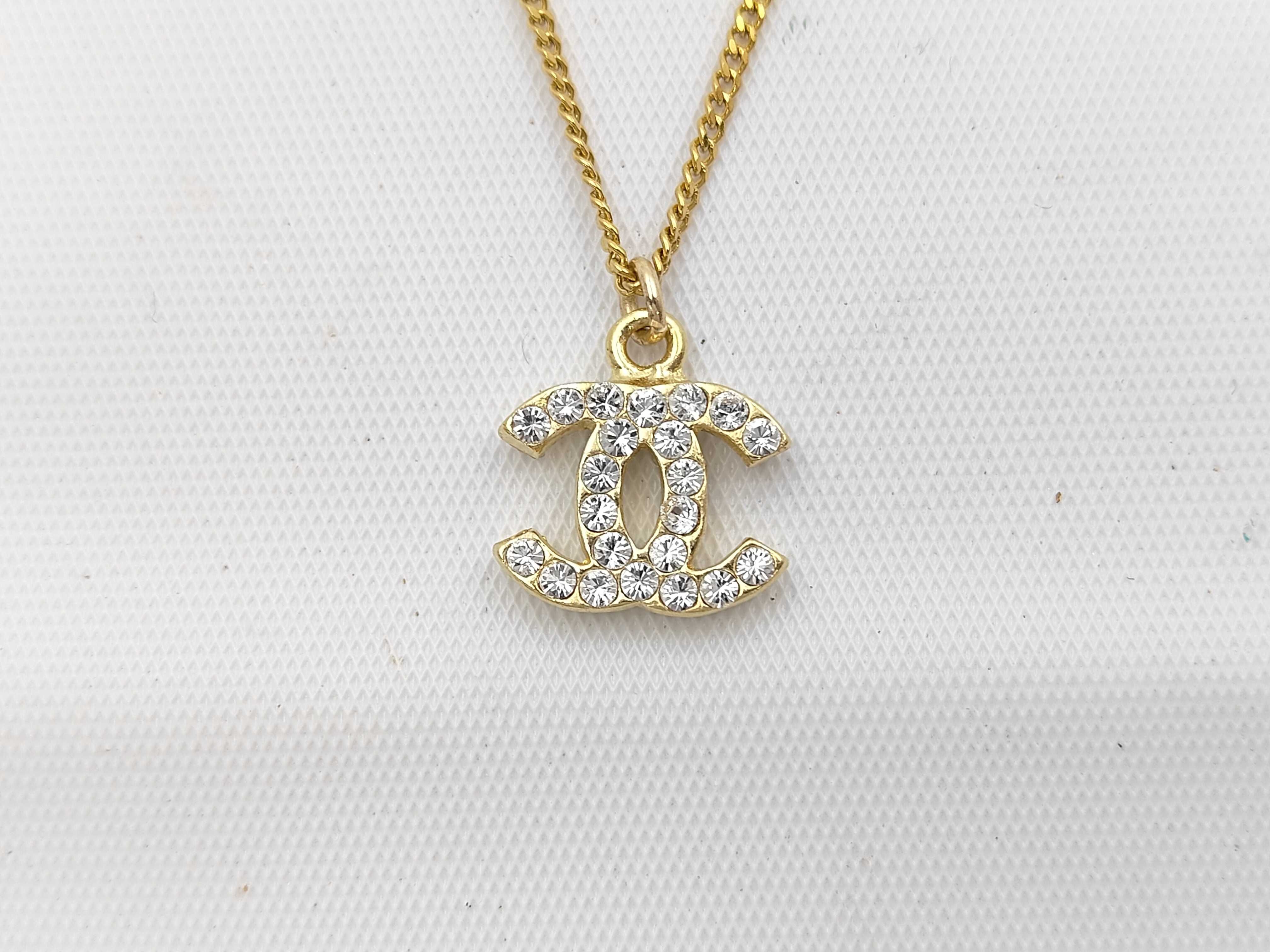 Coco Mark Rhinestone Necklace (with comments) 01A Necklace — view 2