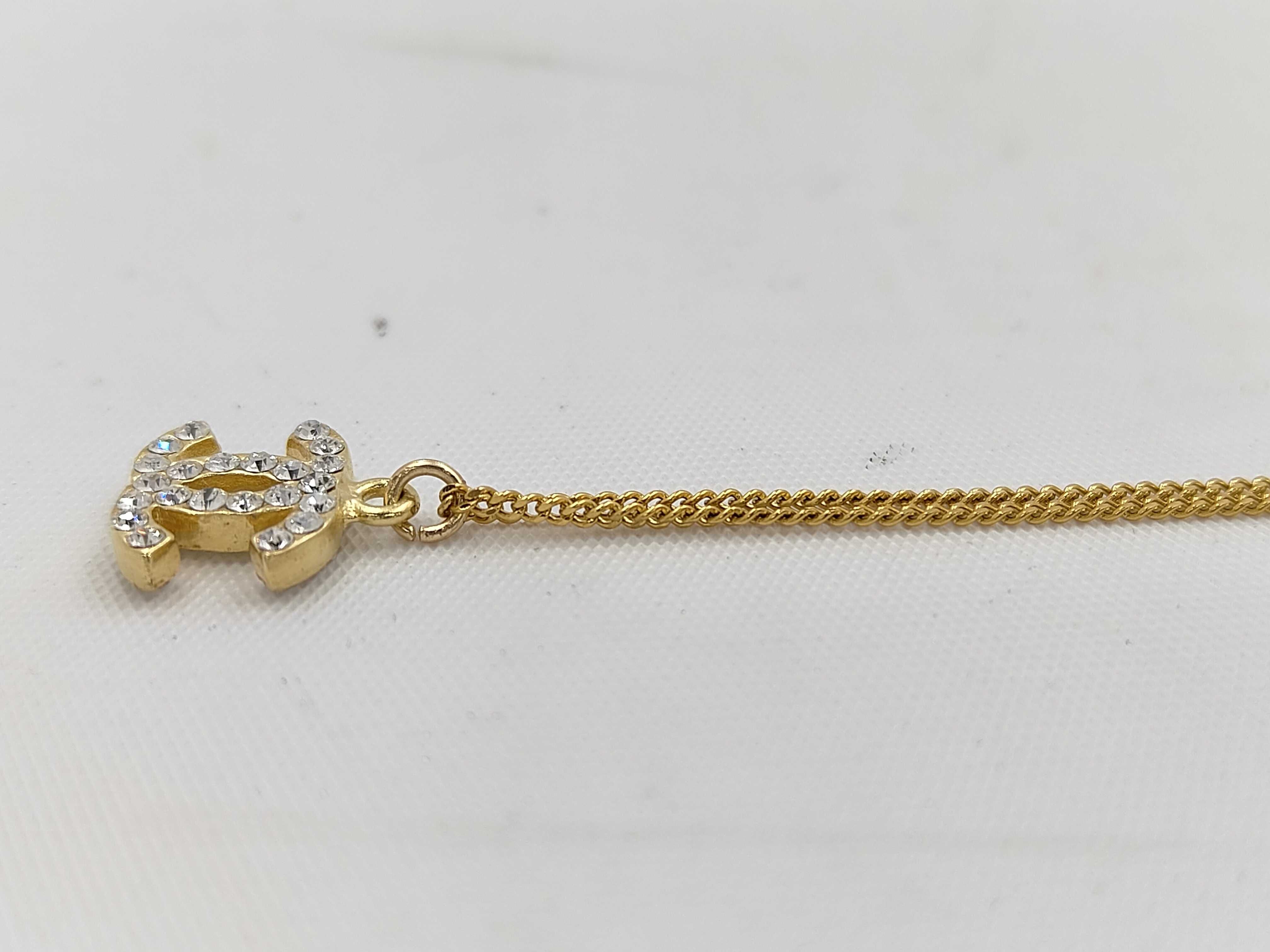 Coco Mark Rhinestone Necklace (with comments) 01A Necklace — view 3