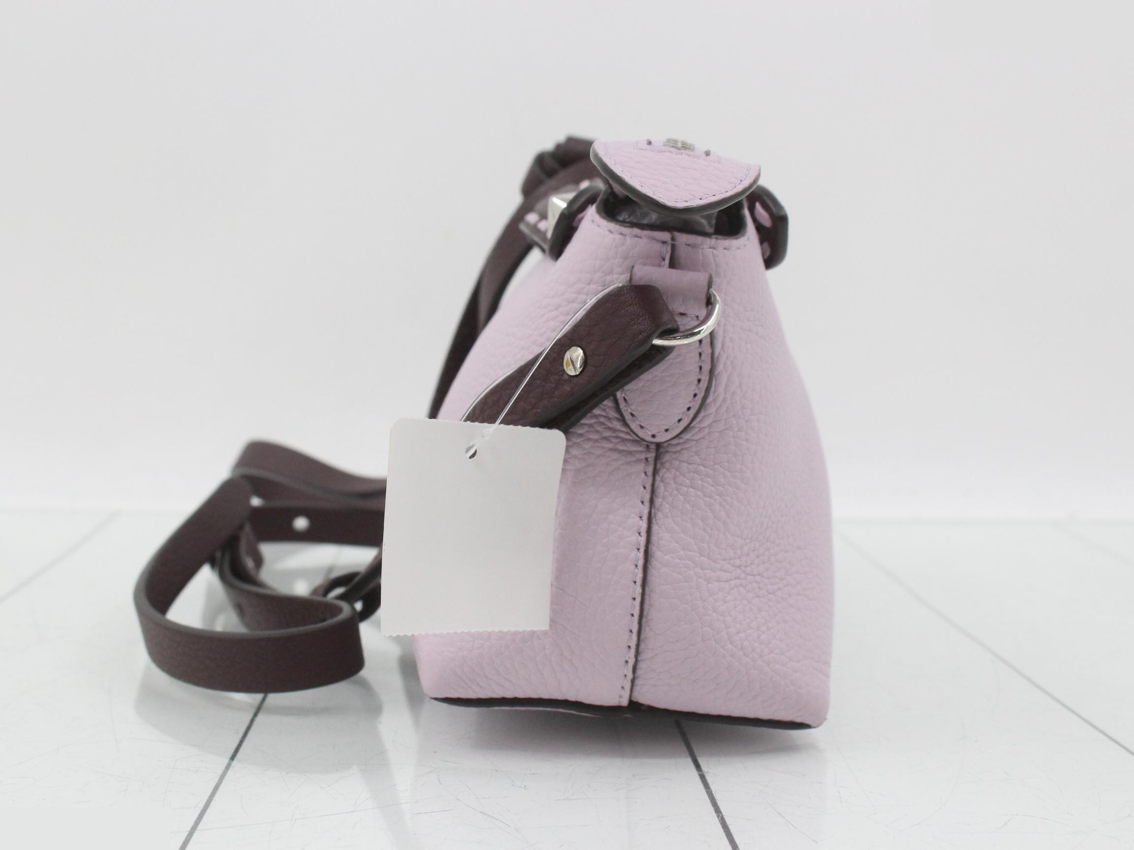 By the Way Mini Handbag, Leather, Purple — view 3