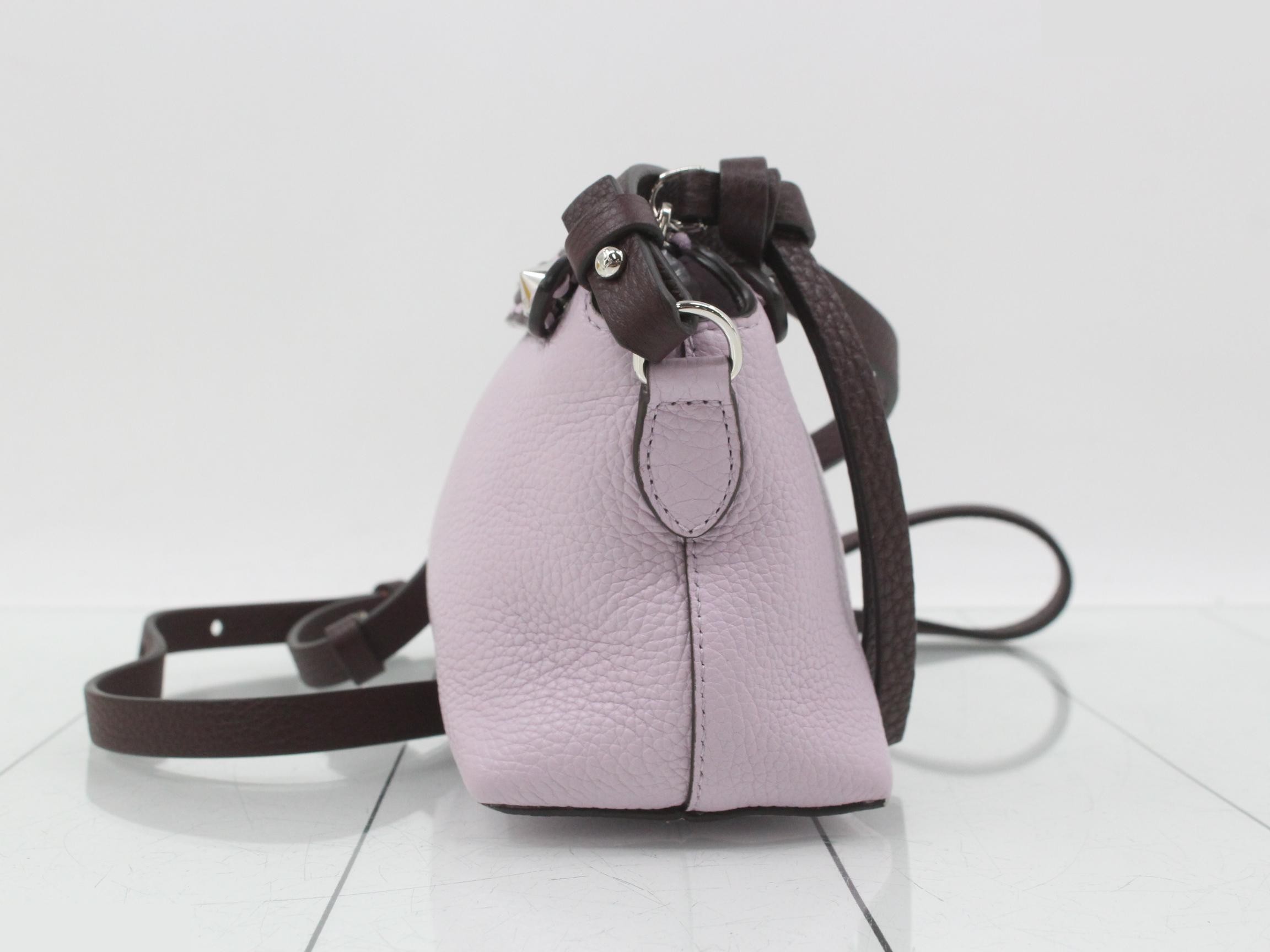 By the Way Mini Handbag, Leather, Purple — view 4
