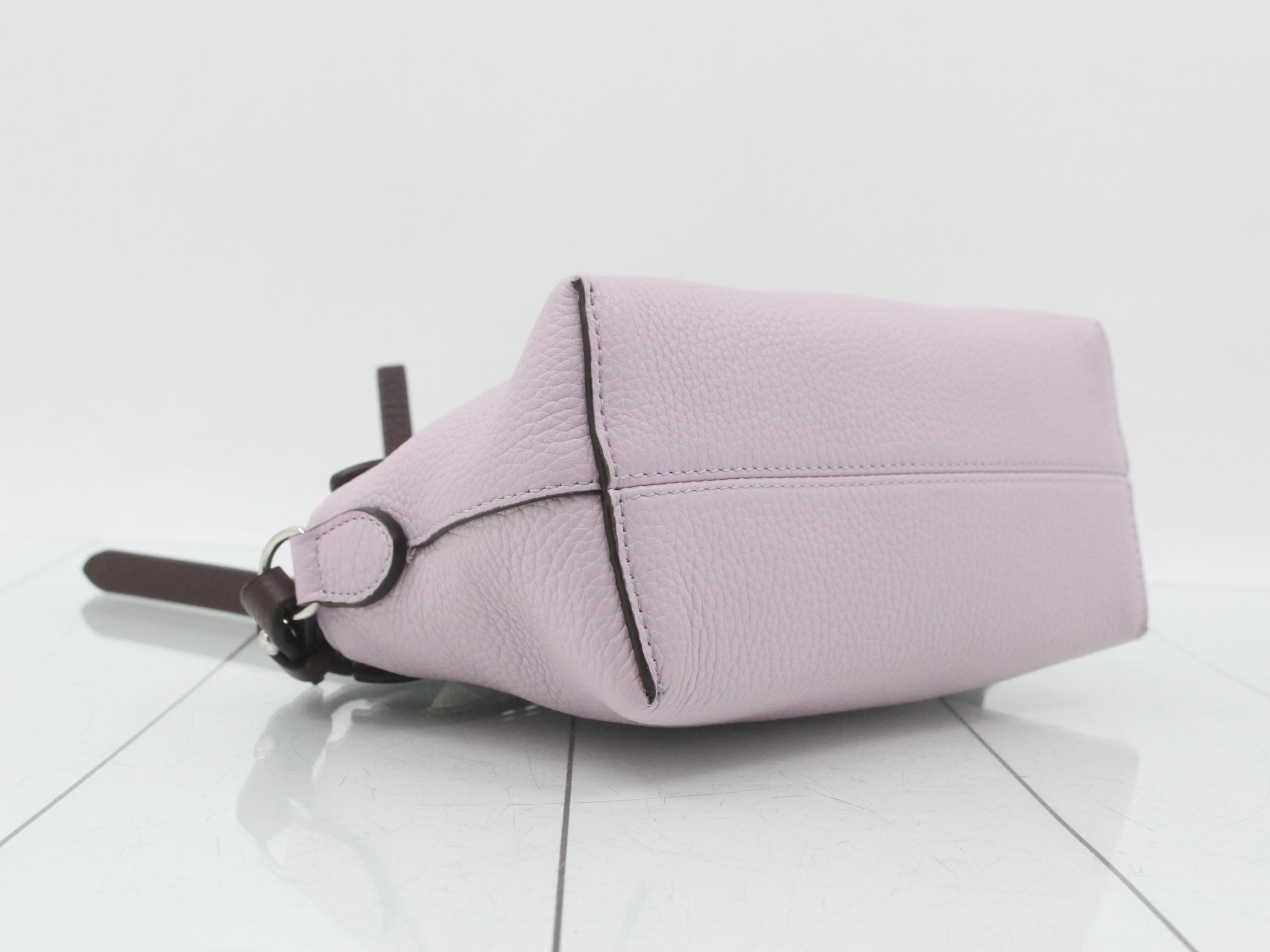 By the Way Mini Handbag, Leather, Purple — view 5