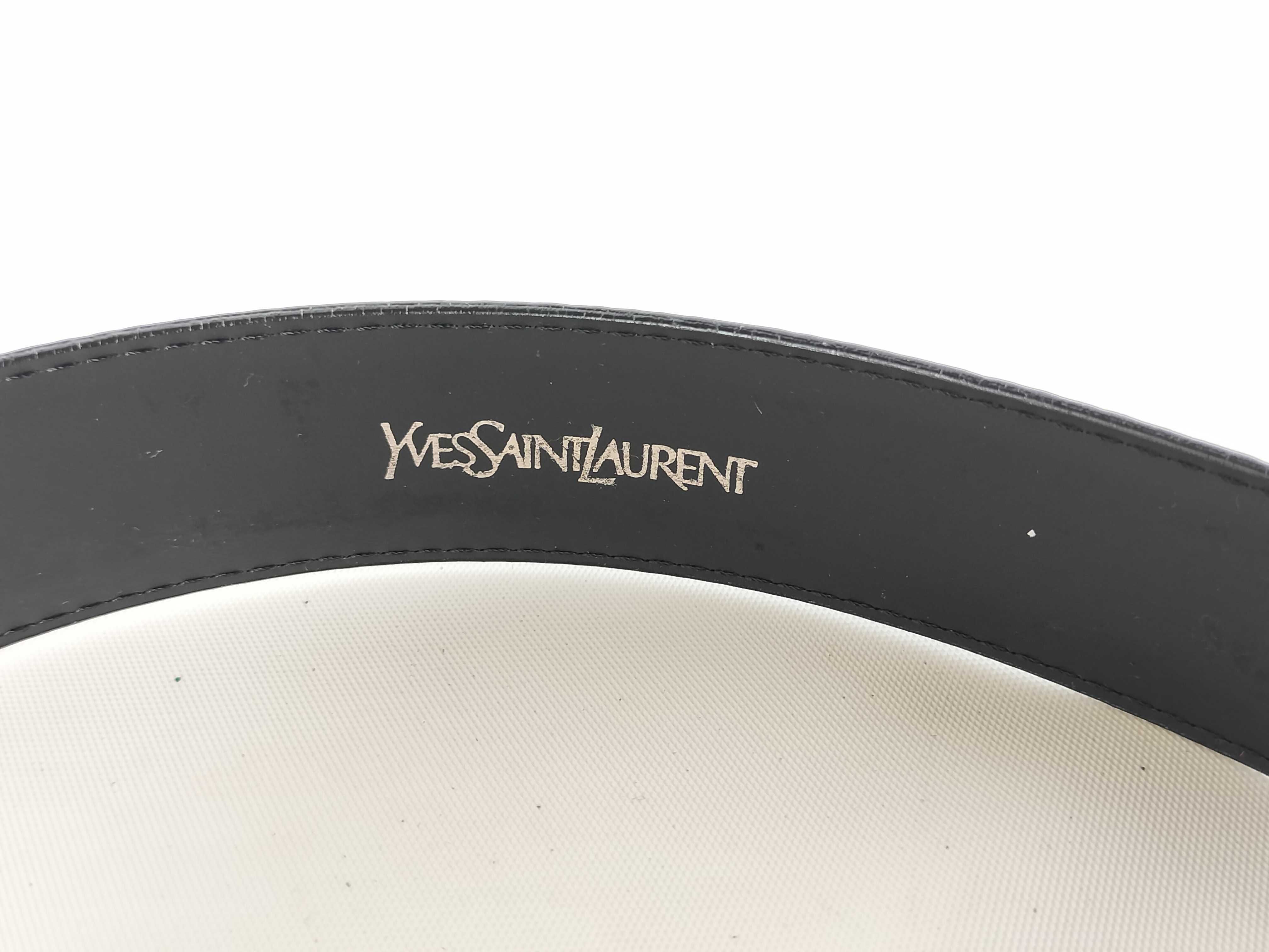 Men's Belt with Tag and Mini Logo Buckle — view 6