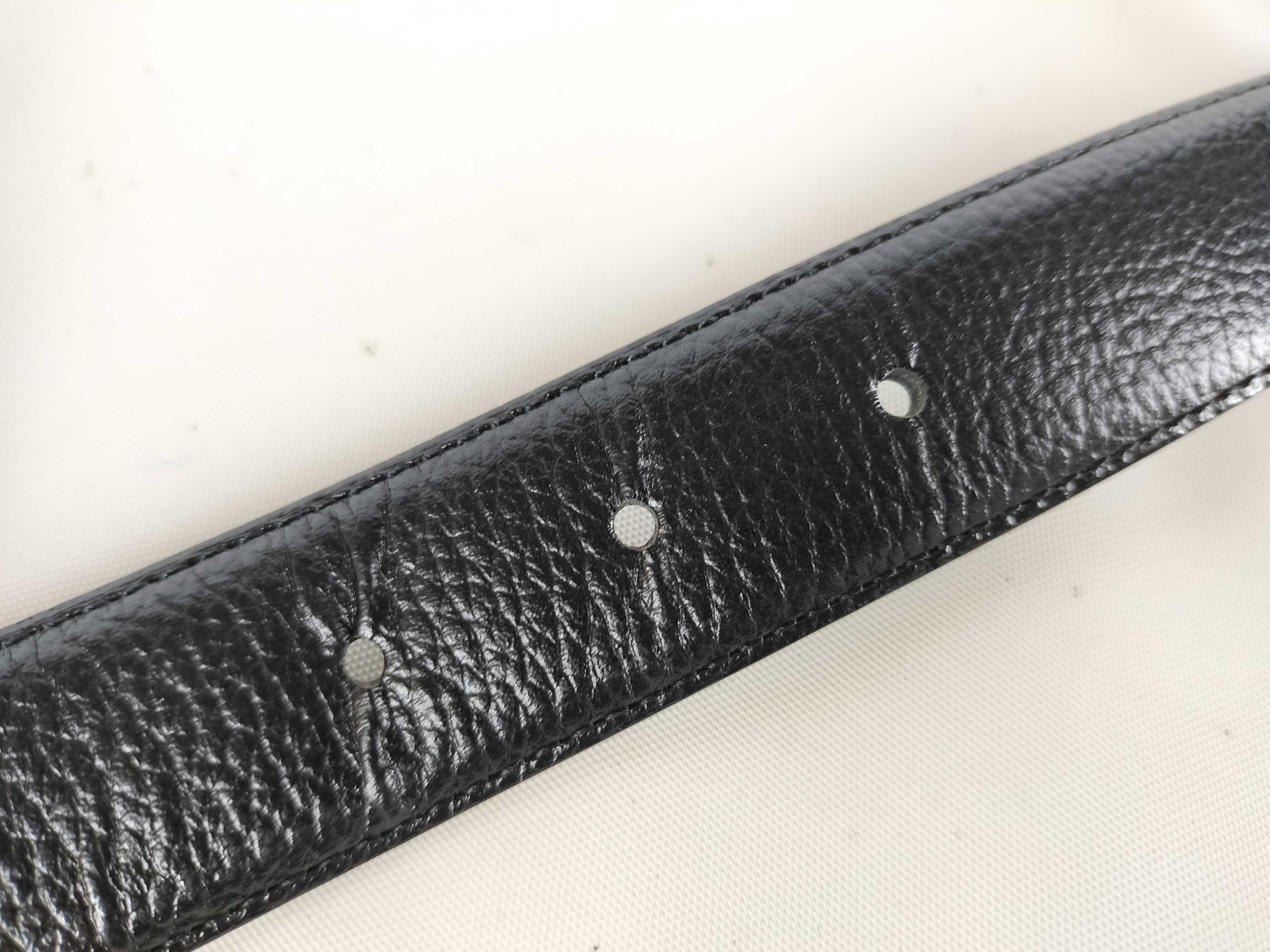 Men's Belt with Tag and Mini Logo Buckle — view 7