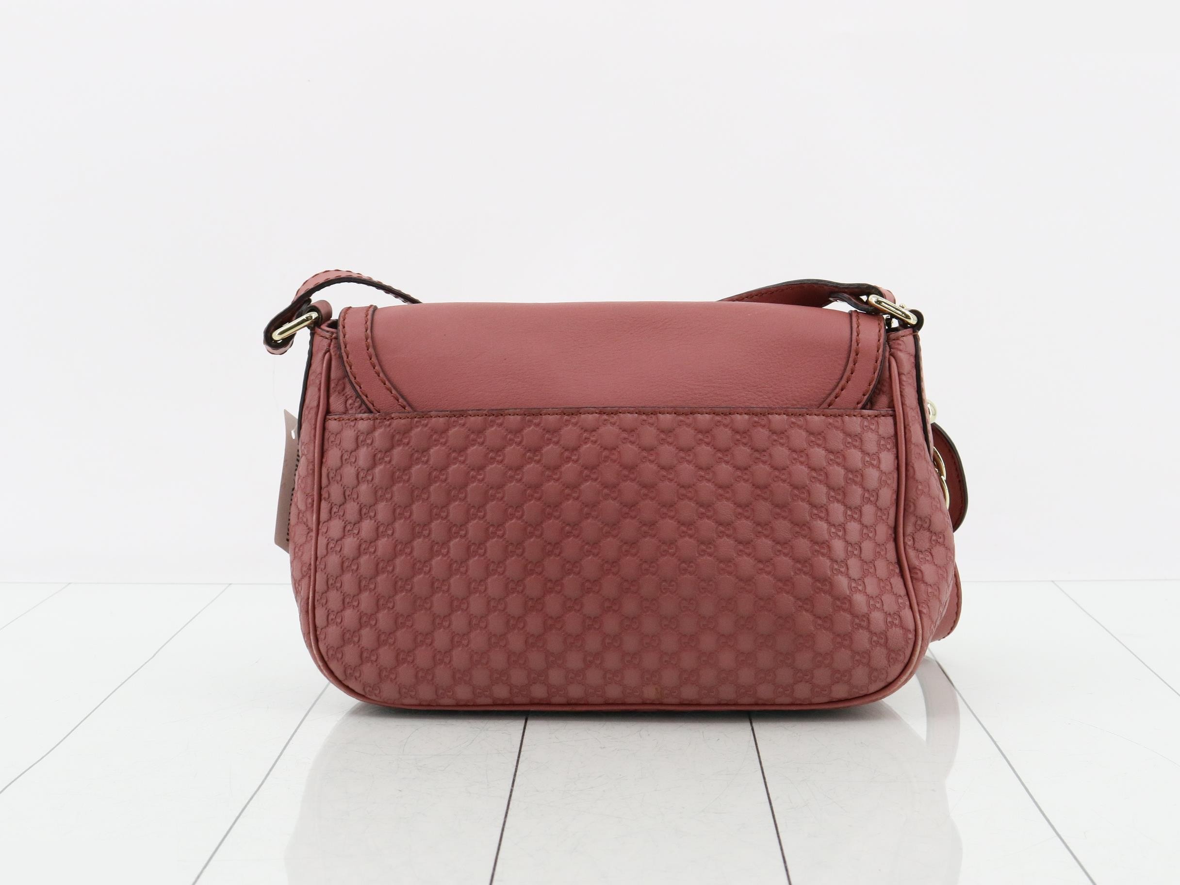 Microguccissima Flap Shoulder Bag — view 2