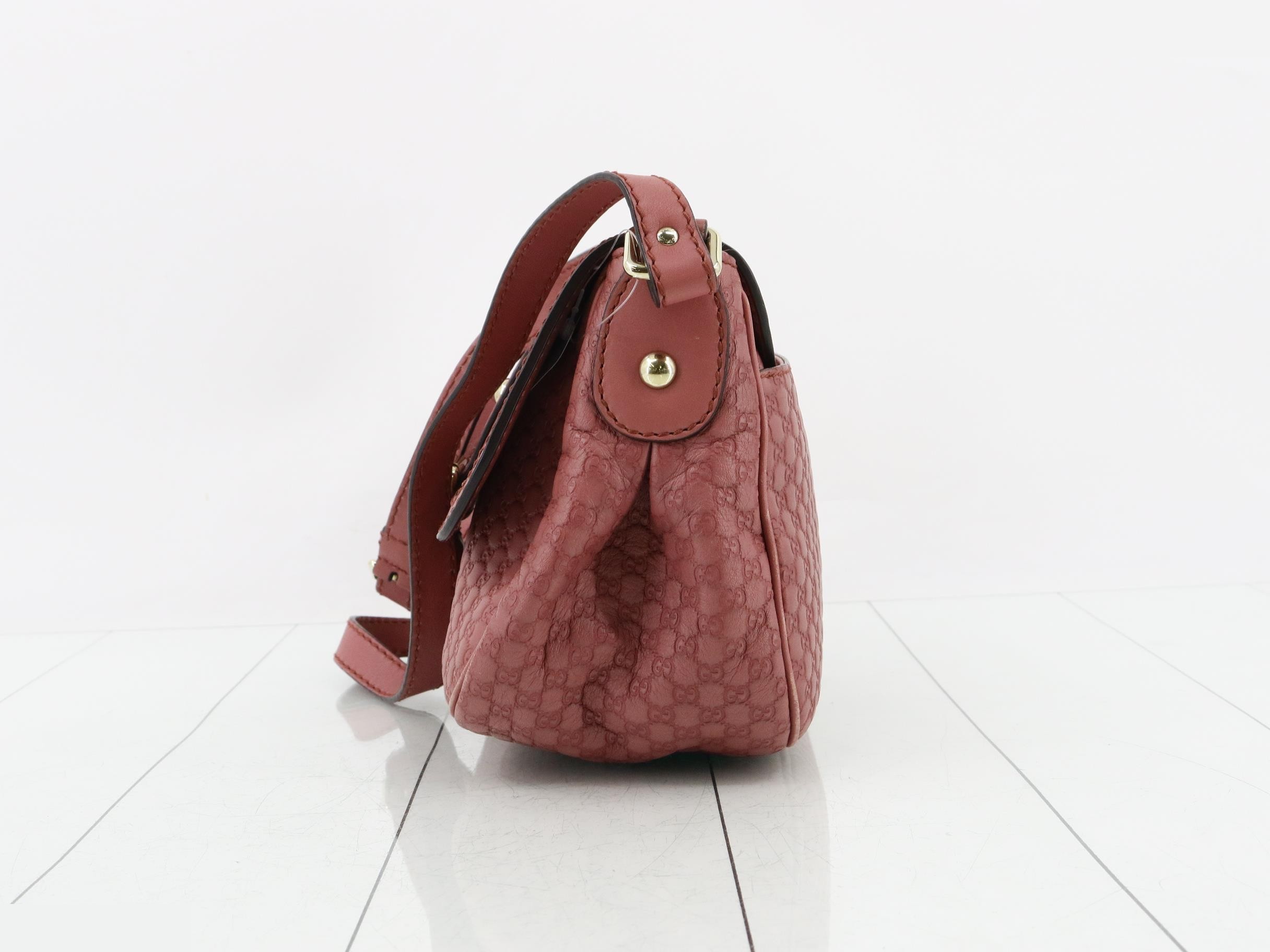 Microguccissima Flap Shoulder Bag — view 3