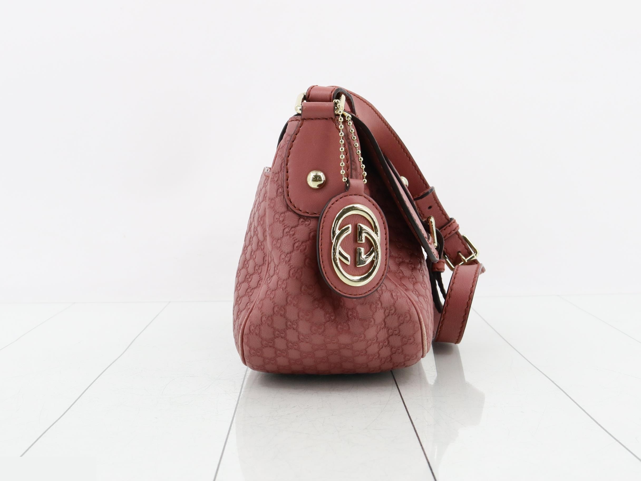 Microguccissima Flap Shoulder Bag — view 4