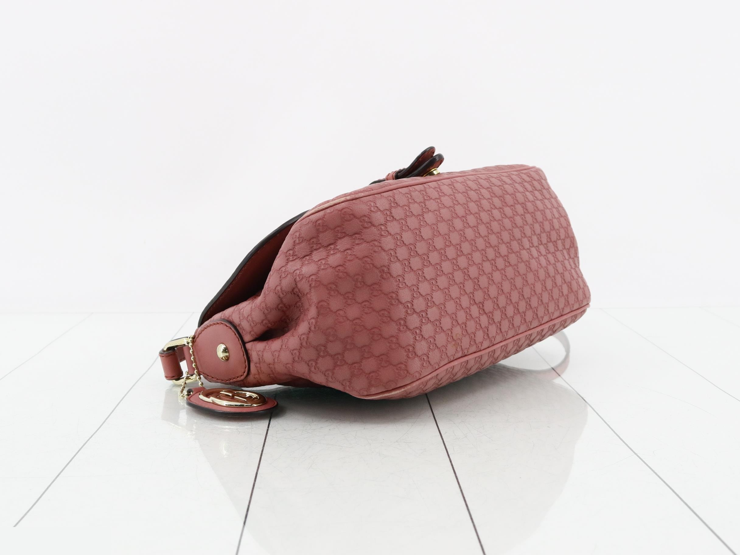 Microguccissima Flap Shoulder Bag — view 5