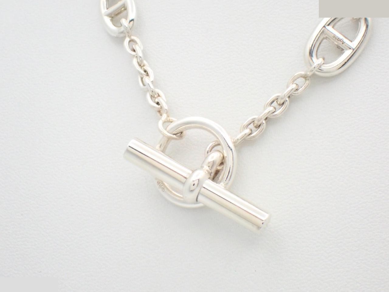 Ag925/98.3g Farandole Long Necklace, Neck Circumference Approx. 120cm — view 2