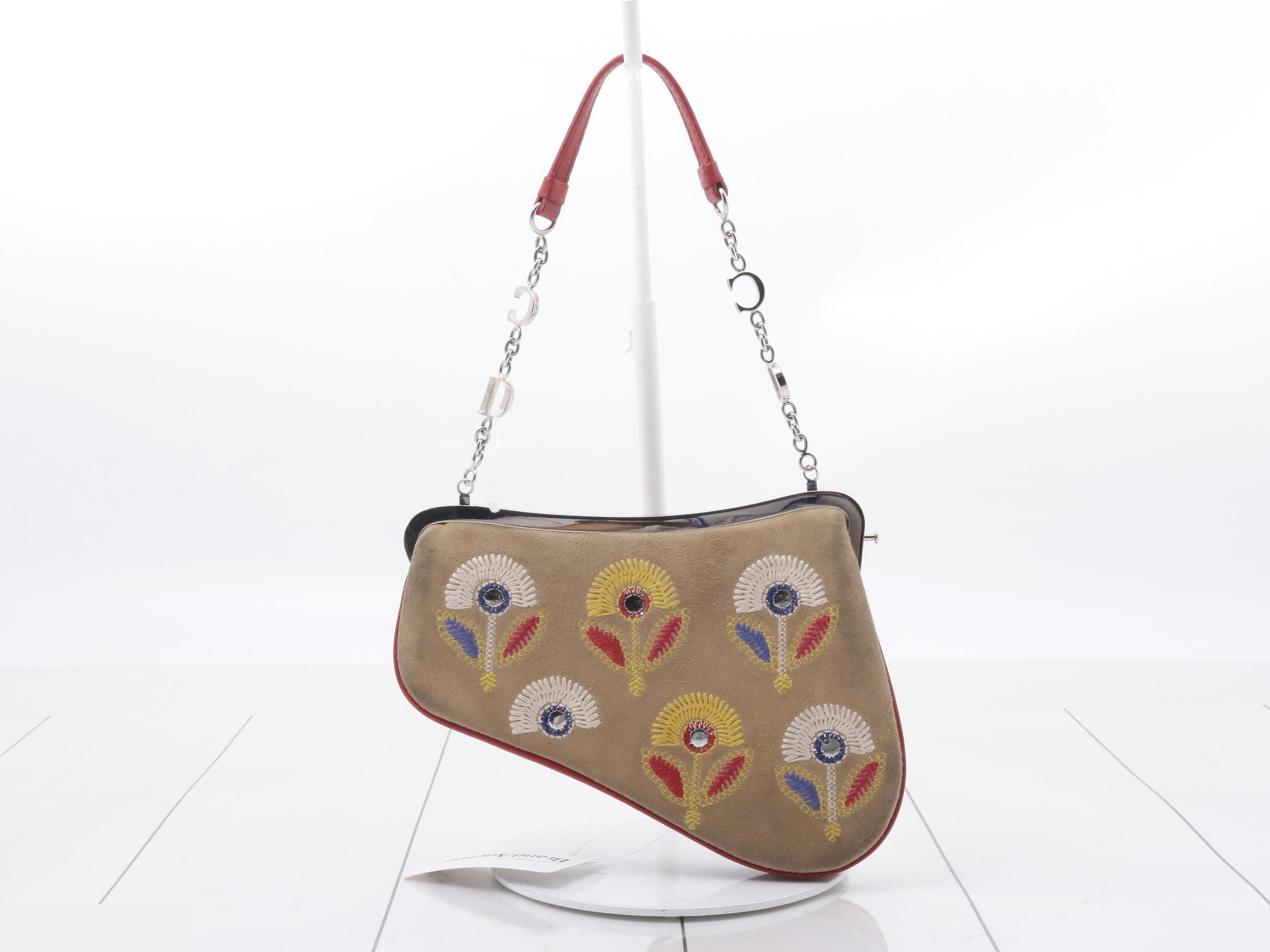 Saddle Suede Handbag — view 2