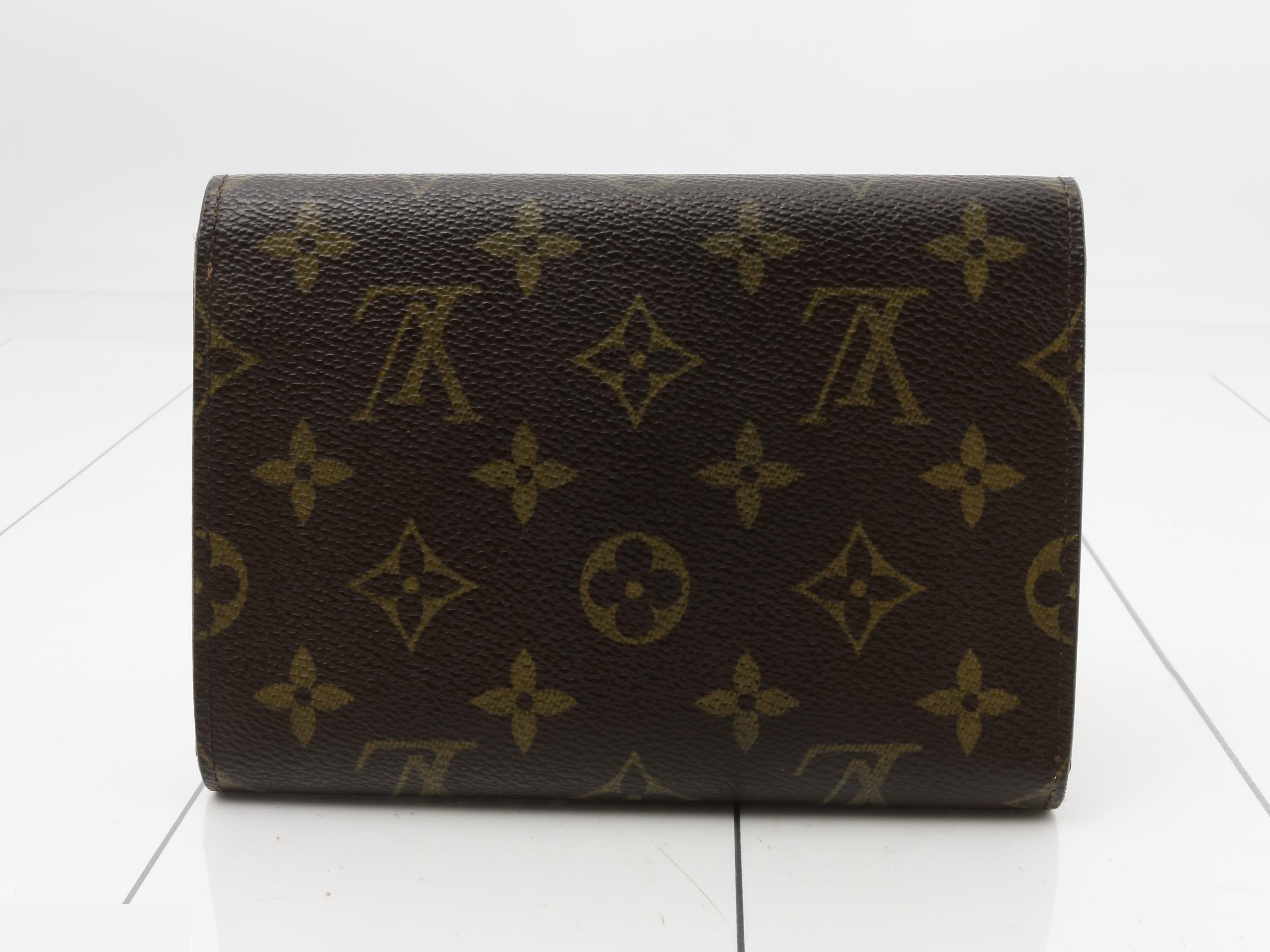 Monogram Portefeuille Tresor Etui Papier Tri-fold Wallet — view 2
