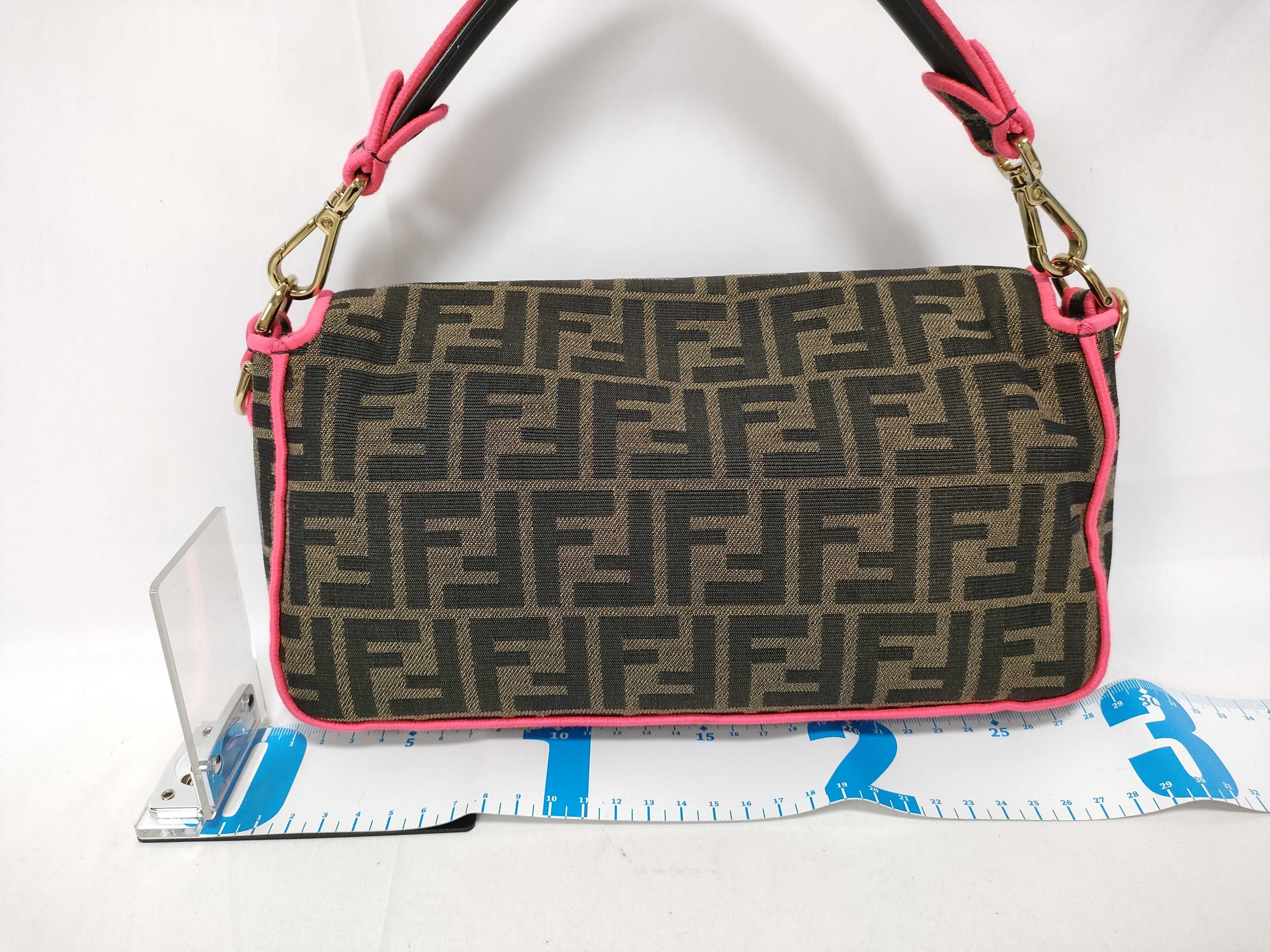 BAG BAGUETTE 8BR600 2 WAY MANMA ZUCCA PINK & Handbag — view 2