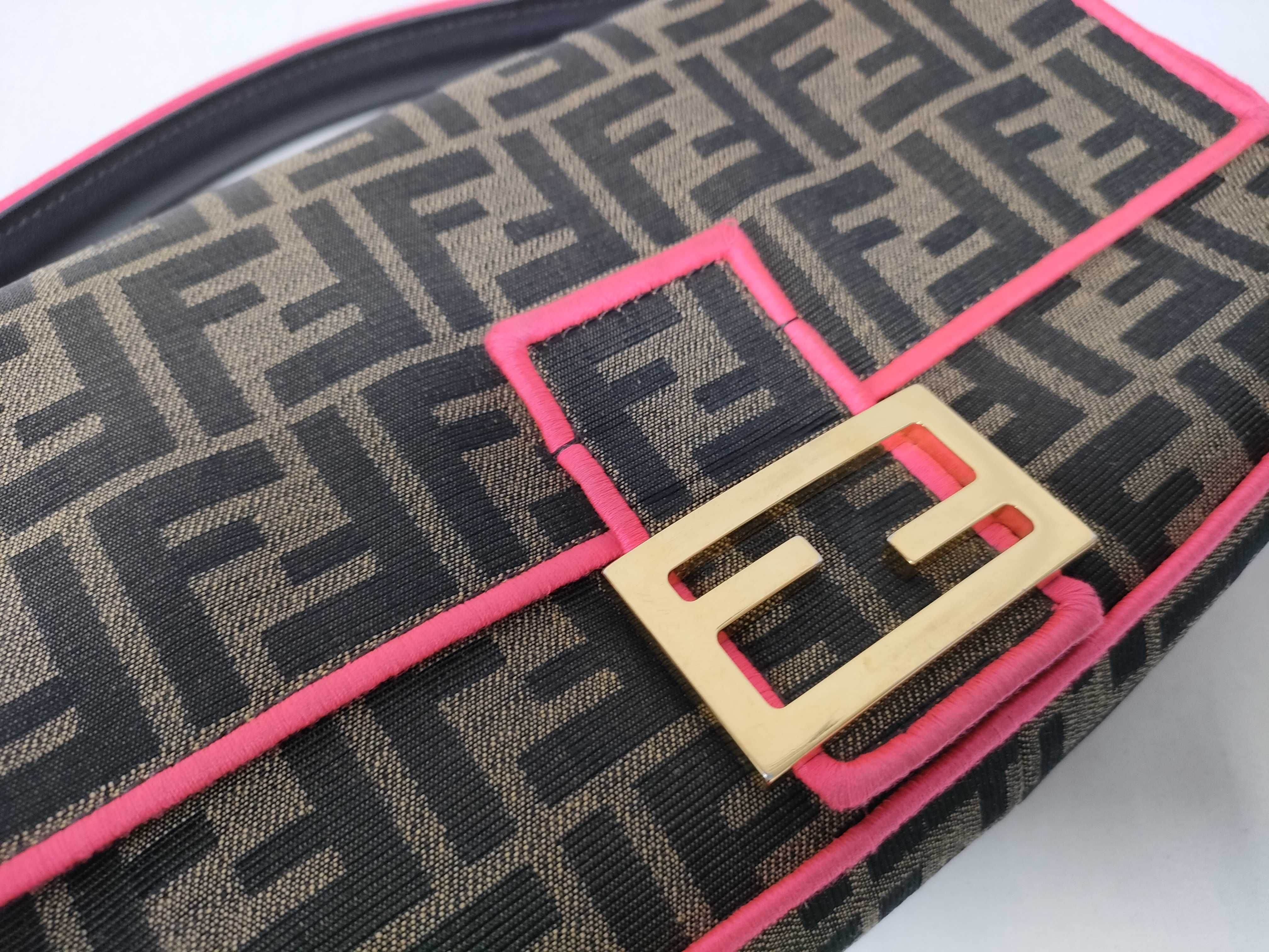 BAG BAGUETTE 8BR600 2 WAY MANMA ZUCCA PINK & Handbag — view 11
