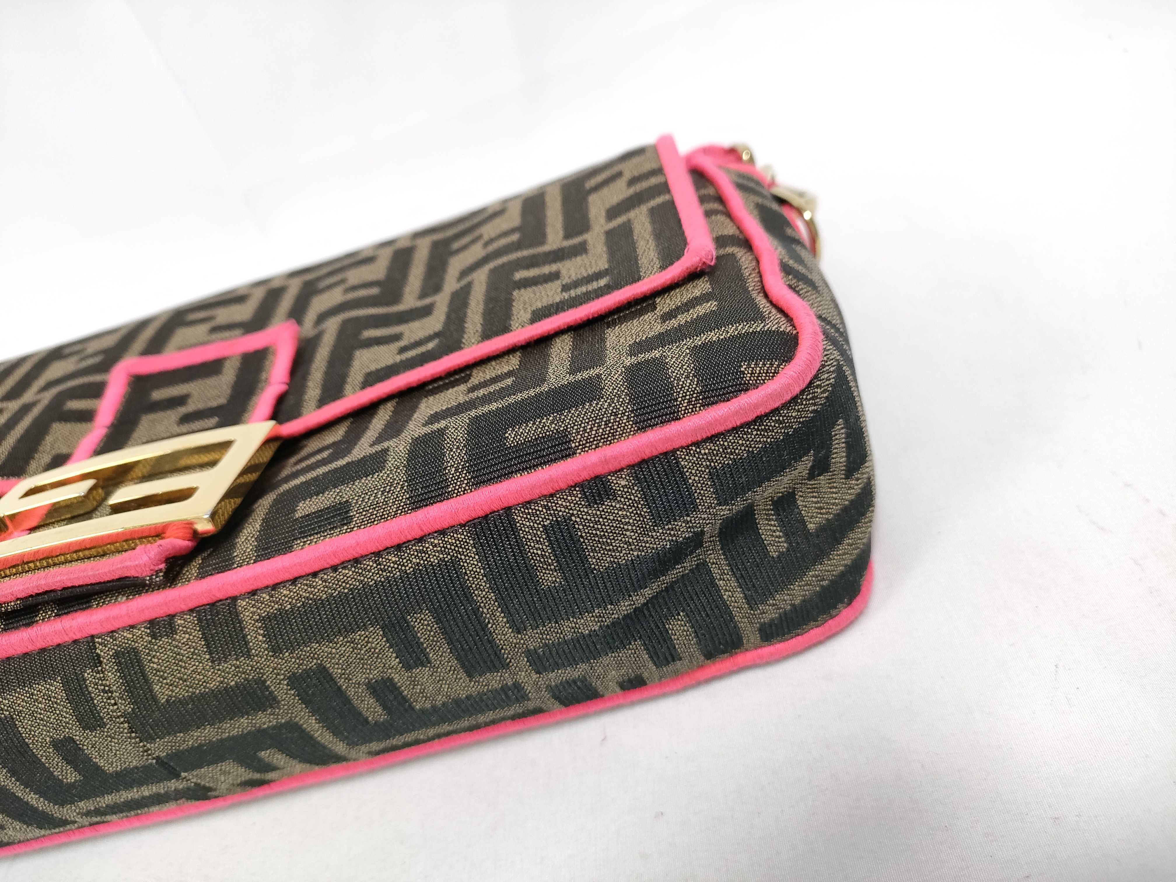 BAG BAGUETTE 8BR600 2 WAY MANMA ZUCCA PINK & Handbag — view 4