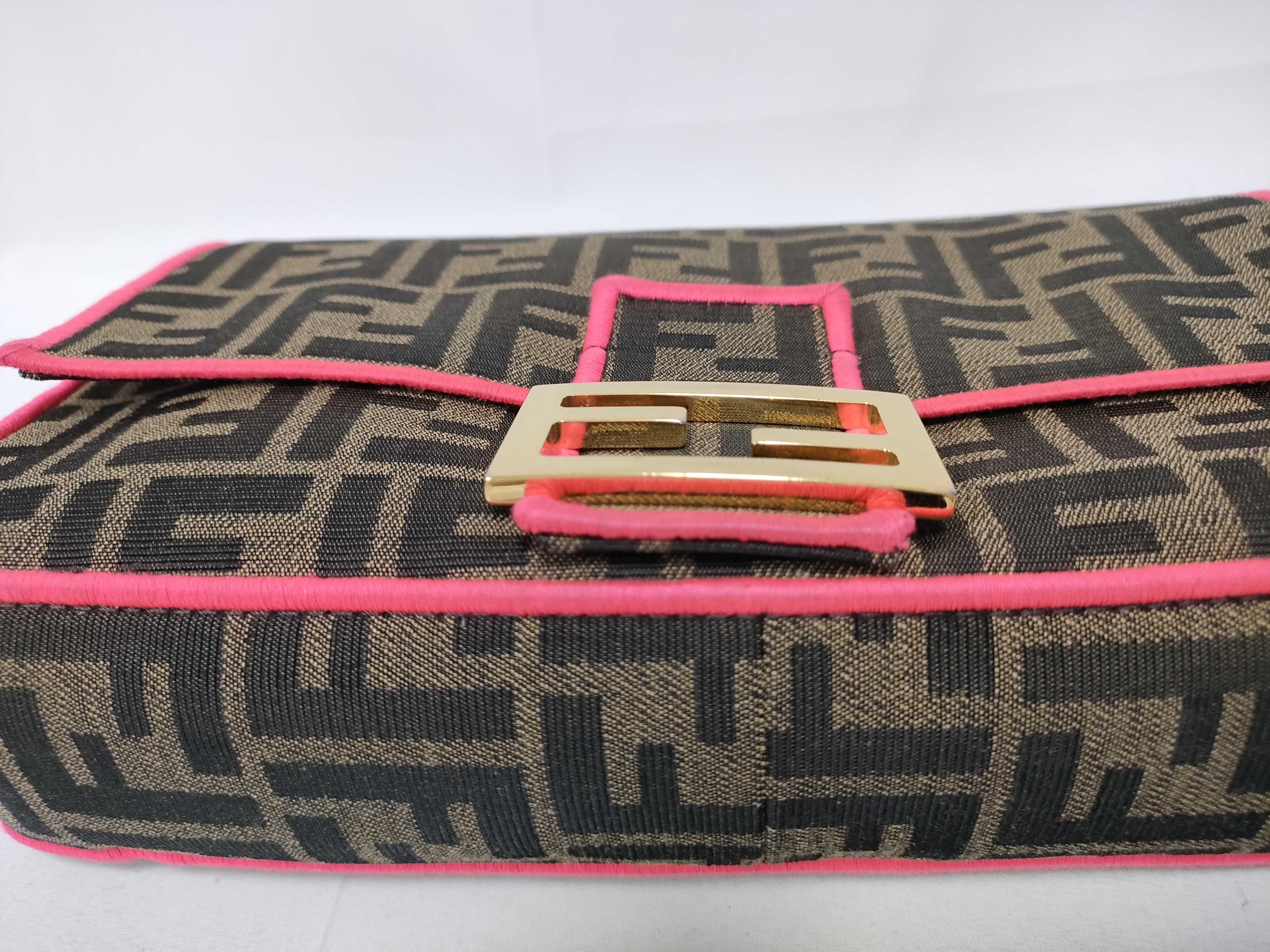 BAG BAGUETTE 8BR600 2 WAY MANMA ZUCCA PINK & Handbag — view 5