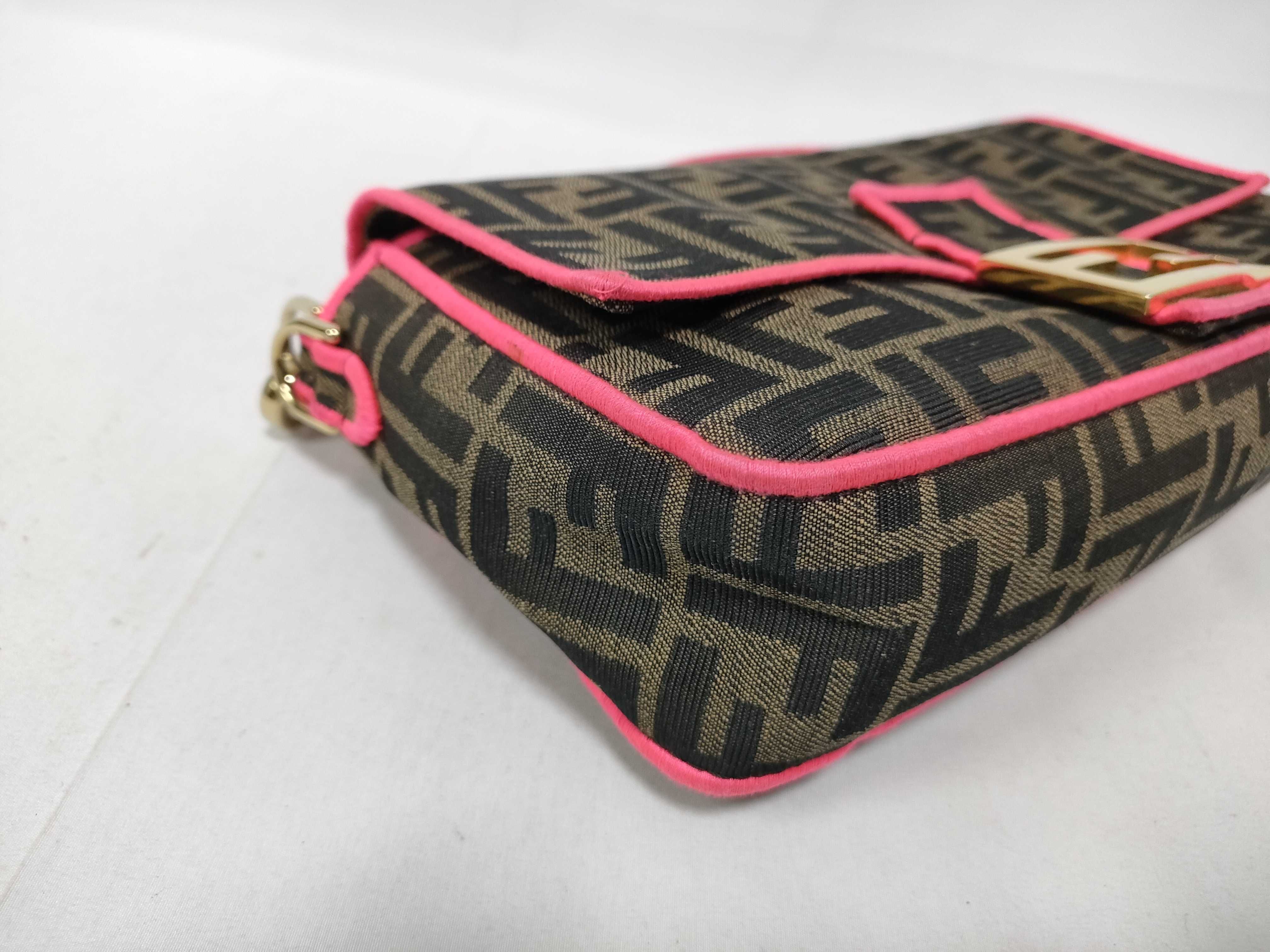 BAG BAGUETTE 8BR600 2 WAY MANMA ZUCCA PINK & Handbag — view 6