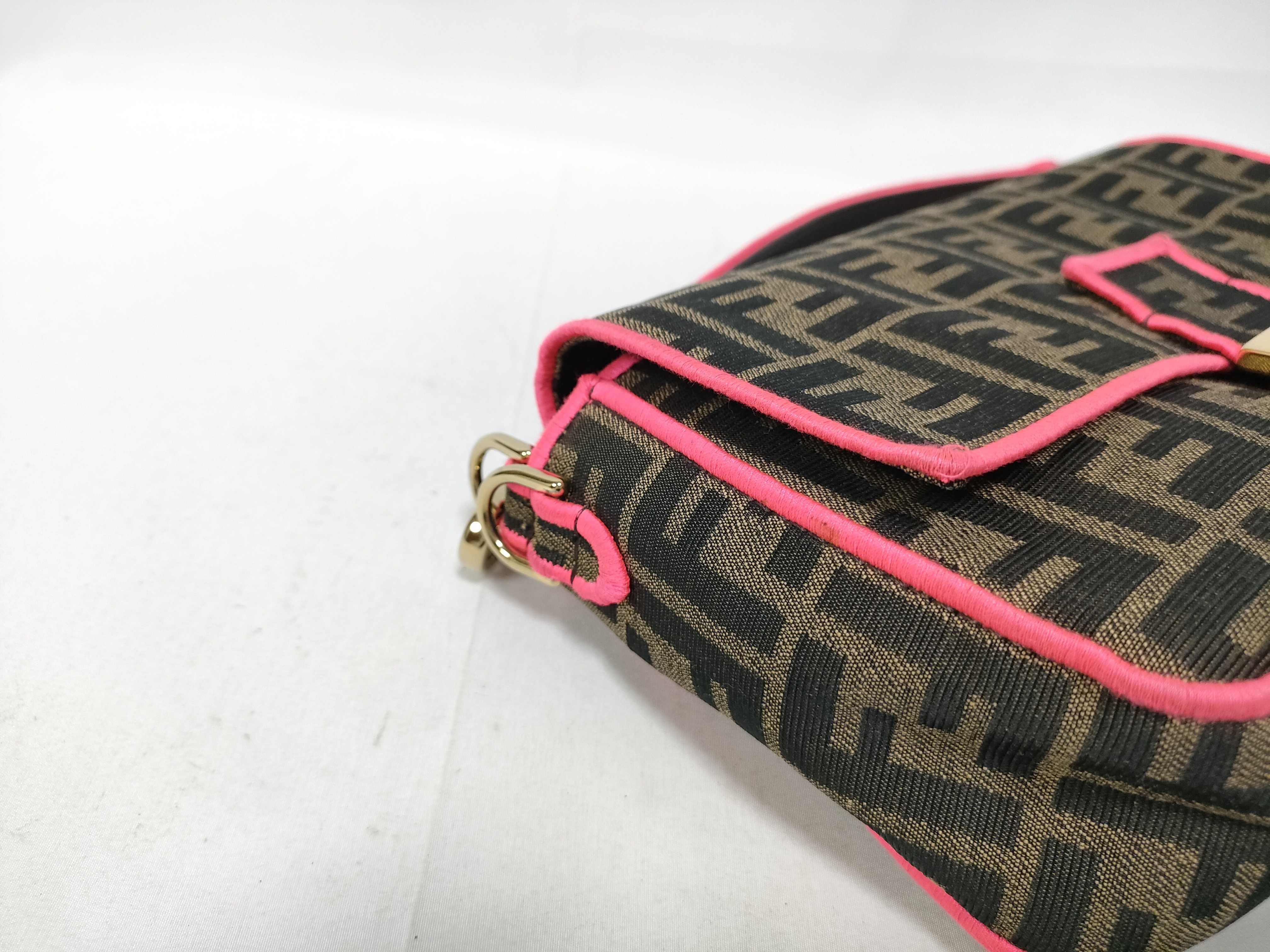BAG BAGUETTE 8BR600 2 WAY MANMA ZUCCA PINK & Handbag — view 7