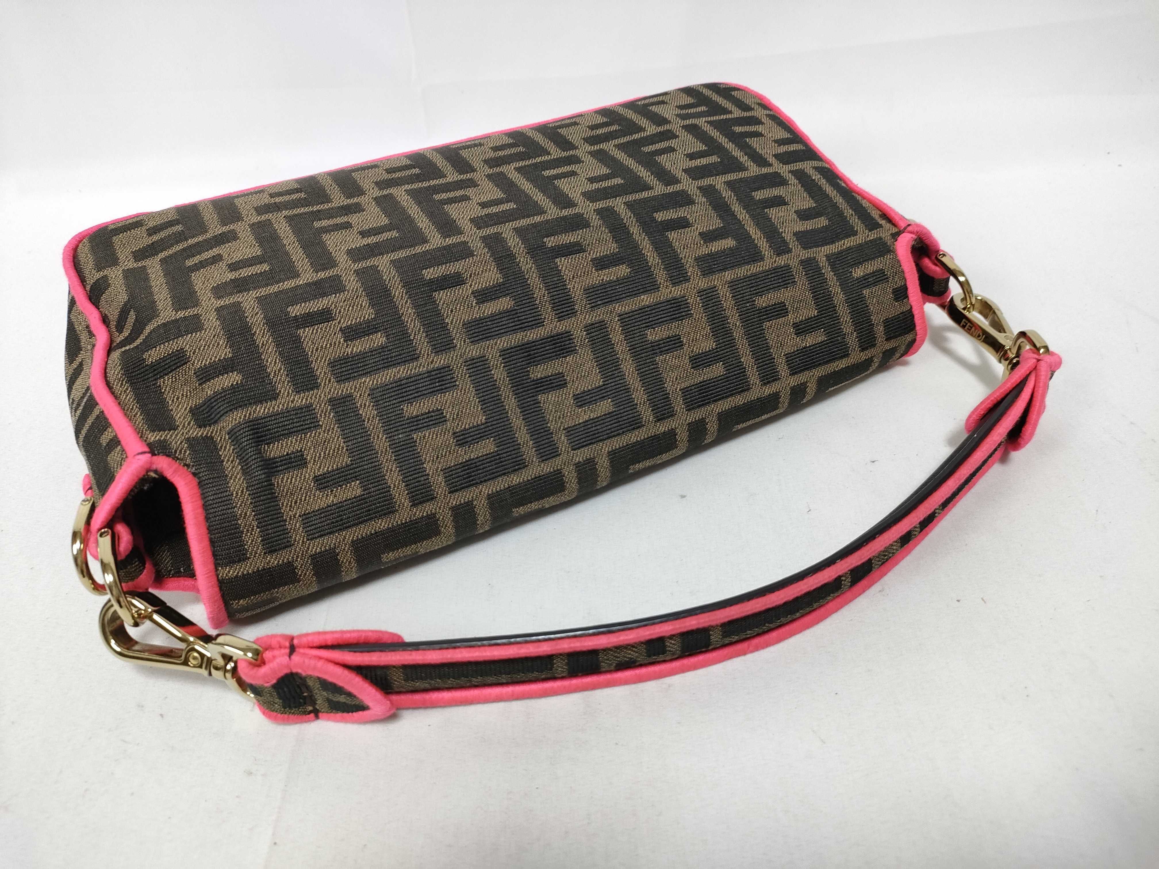 BAG BAGUETTE 8BR600 2 WAY MANMA ZUCCA PINK & Handbag — view 10
