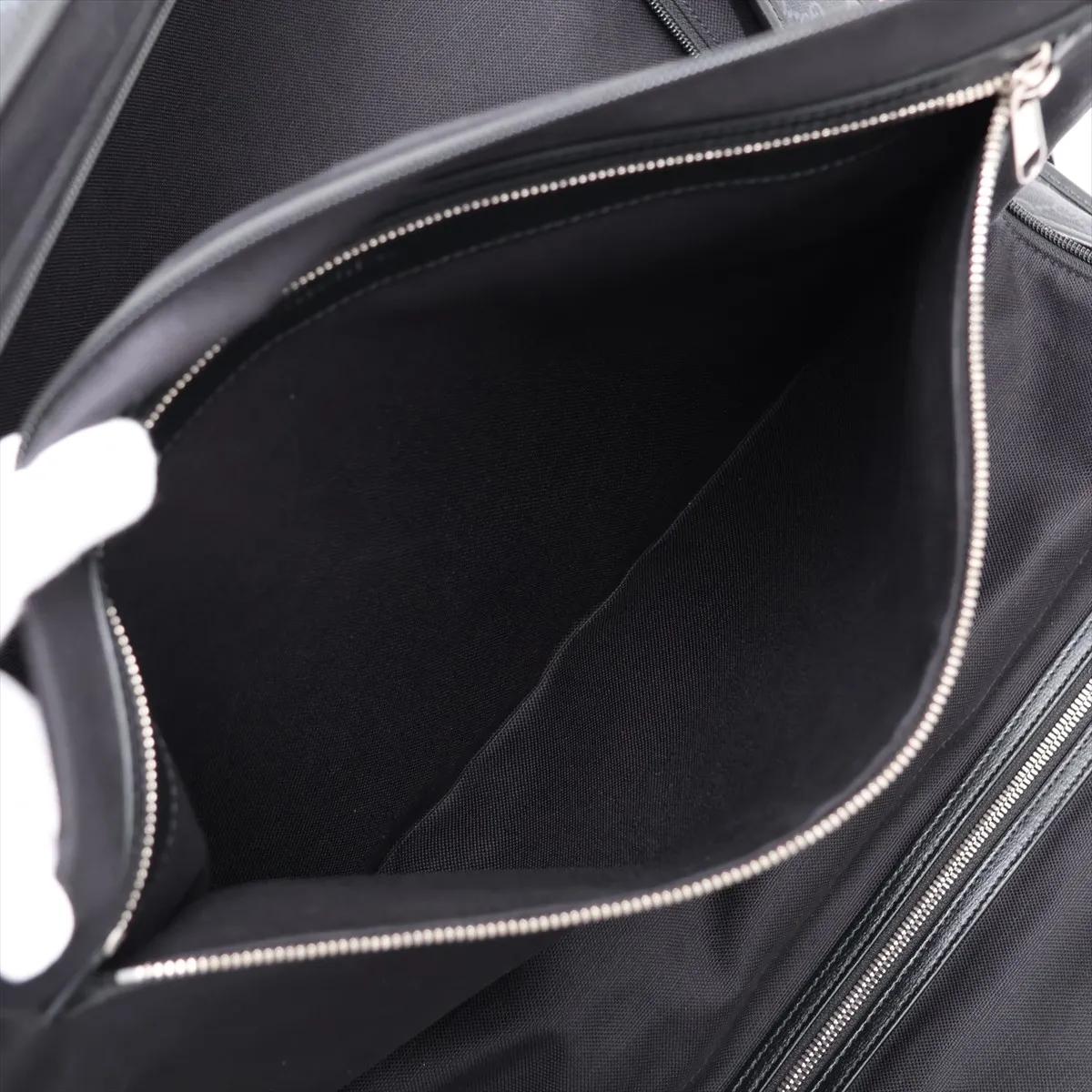 GG Supreme PVC x Leather 2-Way Handbag, Black, 703484, Includes 2 Hangers — view 11