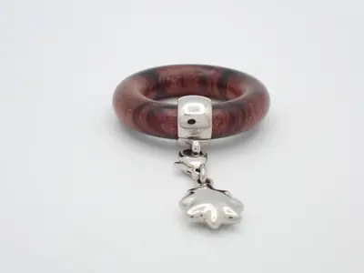 Wood Scarf Ring and other accessories