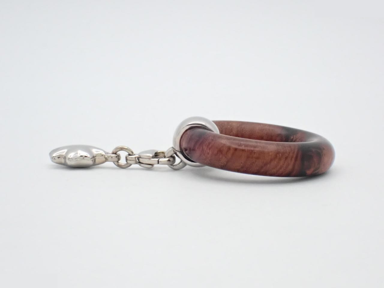 Wood Scarf Ring and other accessories — view 3