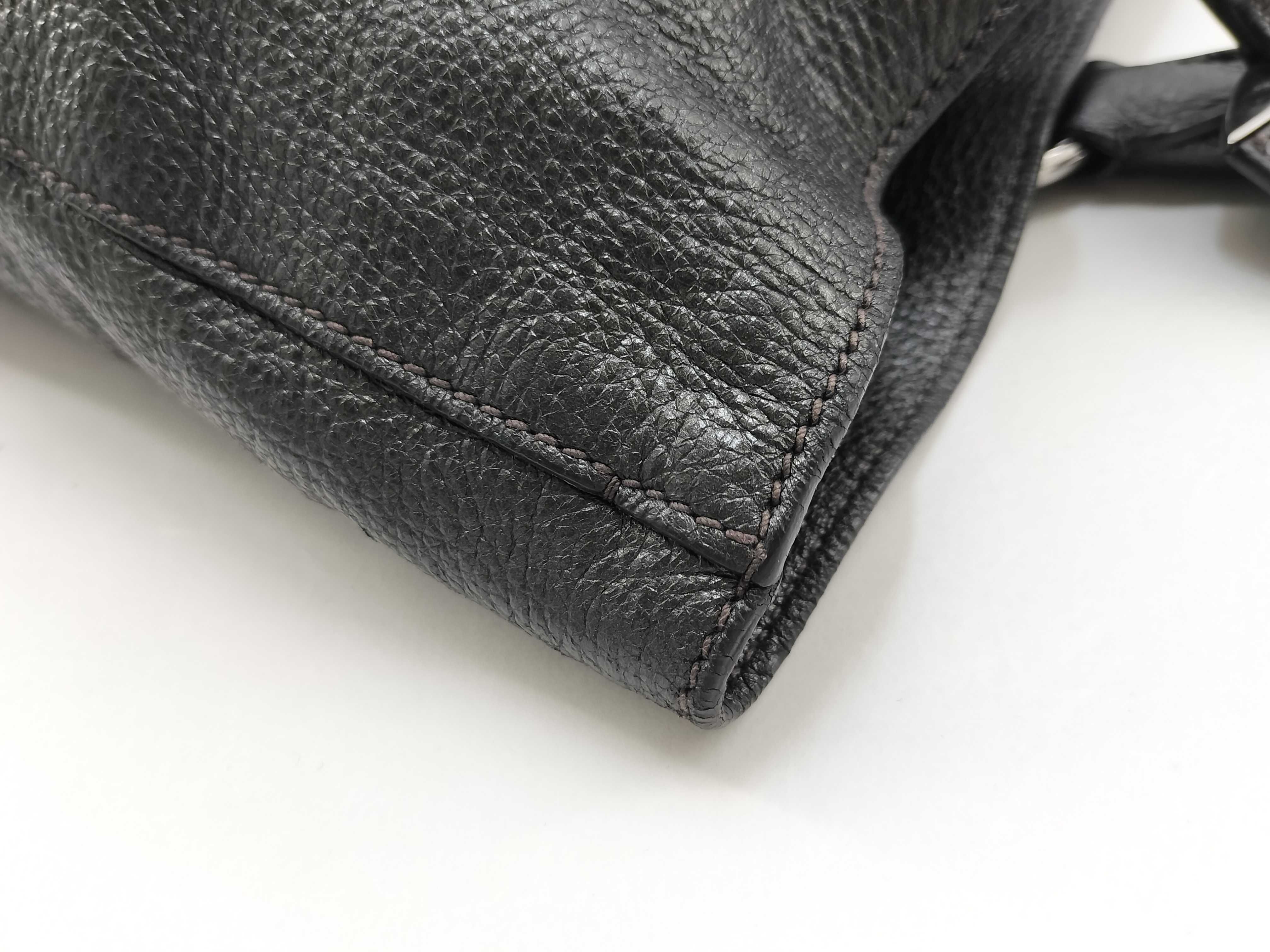 Vuttero Daino Leather Tote Bag Shoulder Bag Serial Tote Bag — view 9