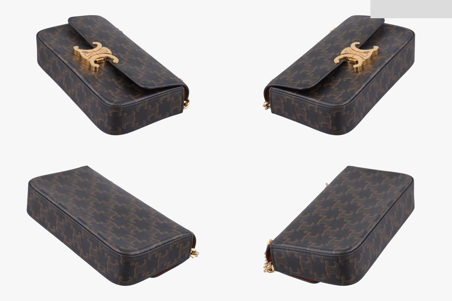 Claude Triomphe PVC Coated Canvas Brown — view 4