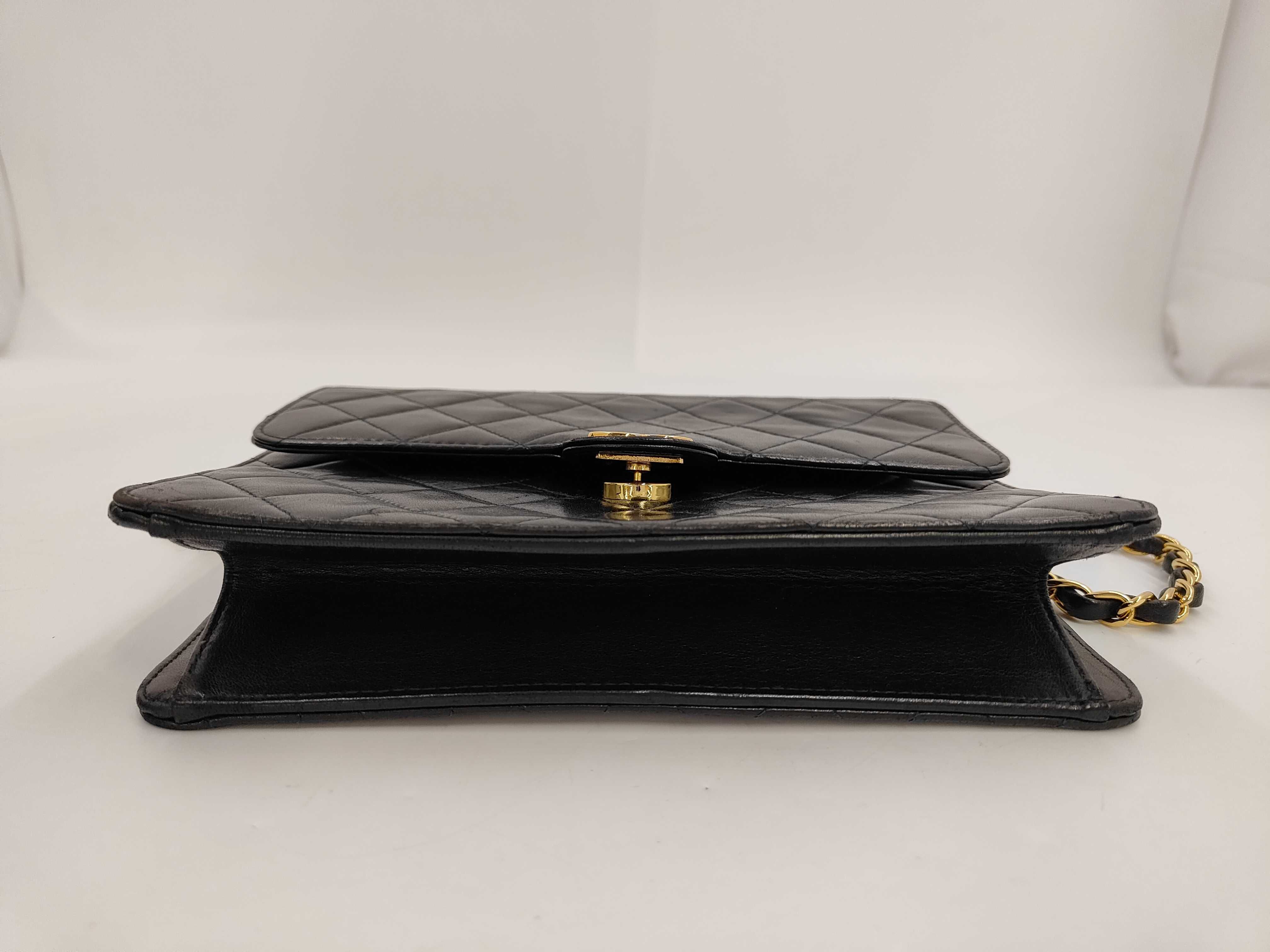 Matelassé Shoulder Bag, Black — view 4
