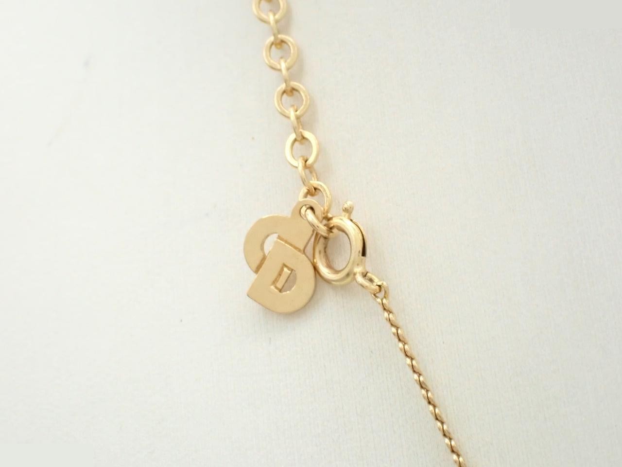 Gold necklace, chain approximately 42cm — view 2