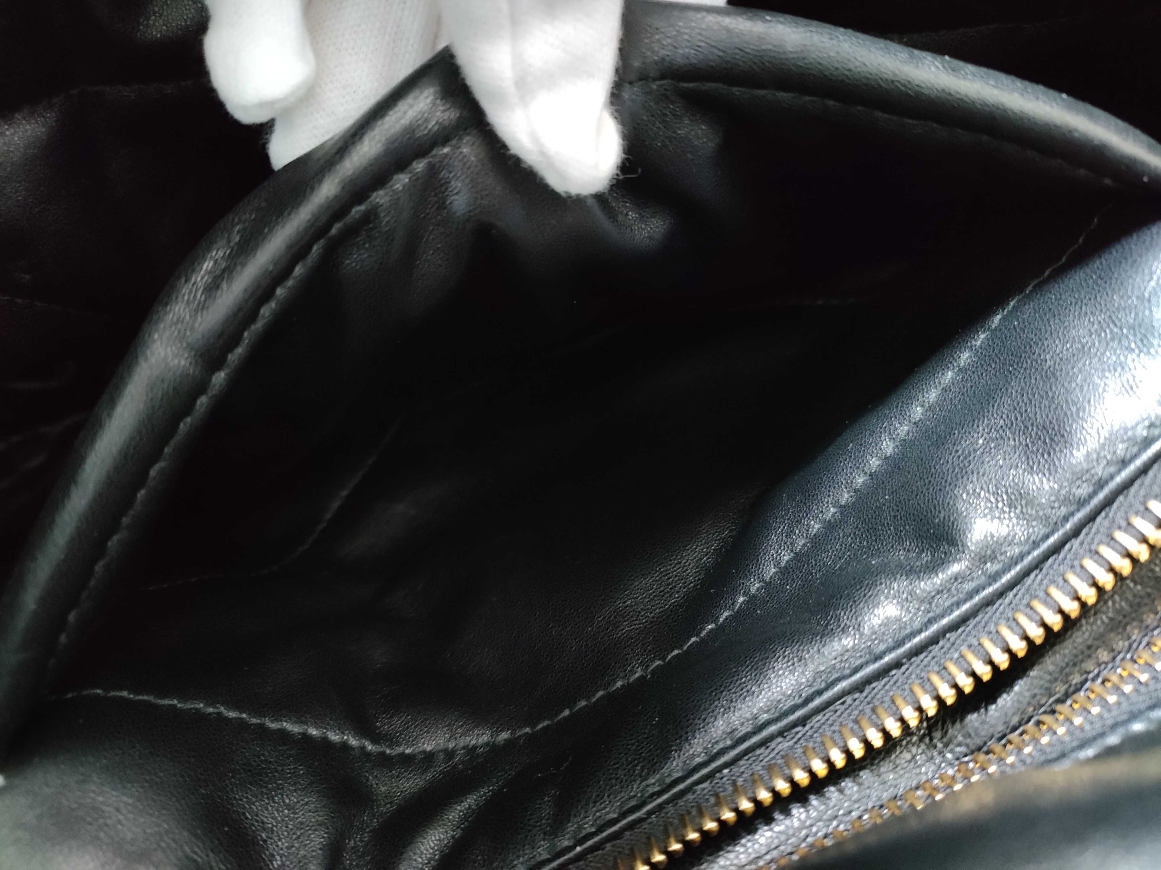 Padded Nappa Leather Tote Bag — view 11