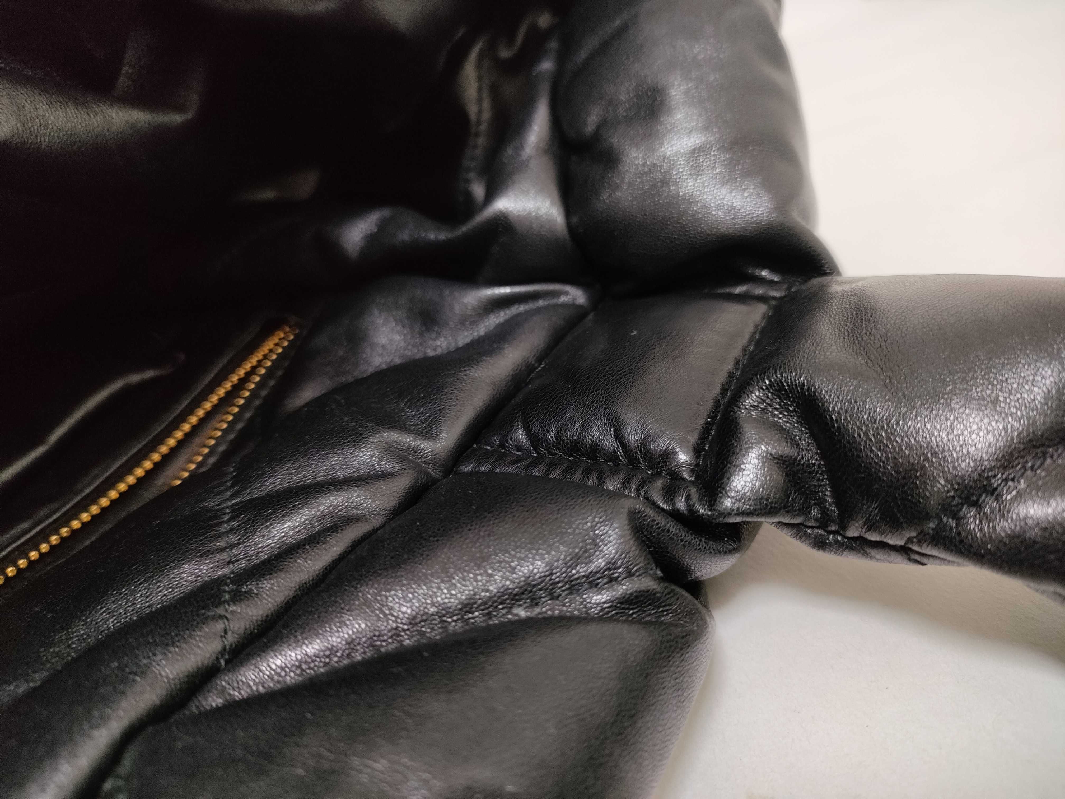 Padded Nappa Leather Tote Bag — view 5