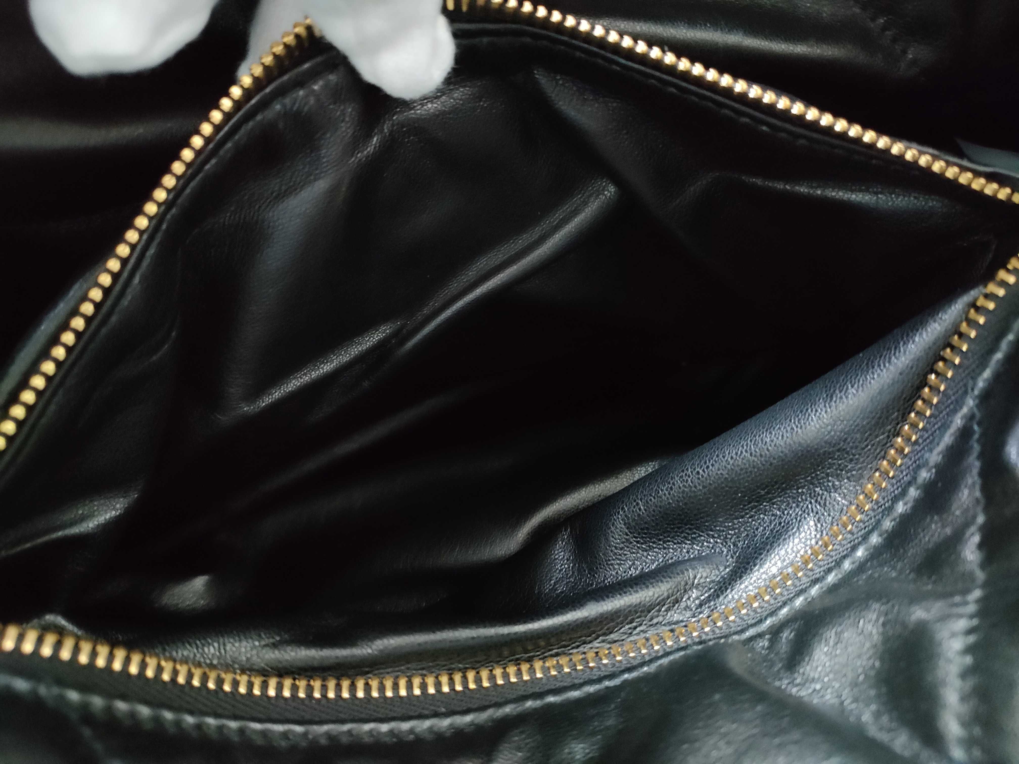 Padded Nappa Leather Tote Bag — view 10