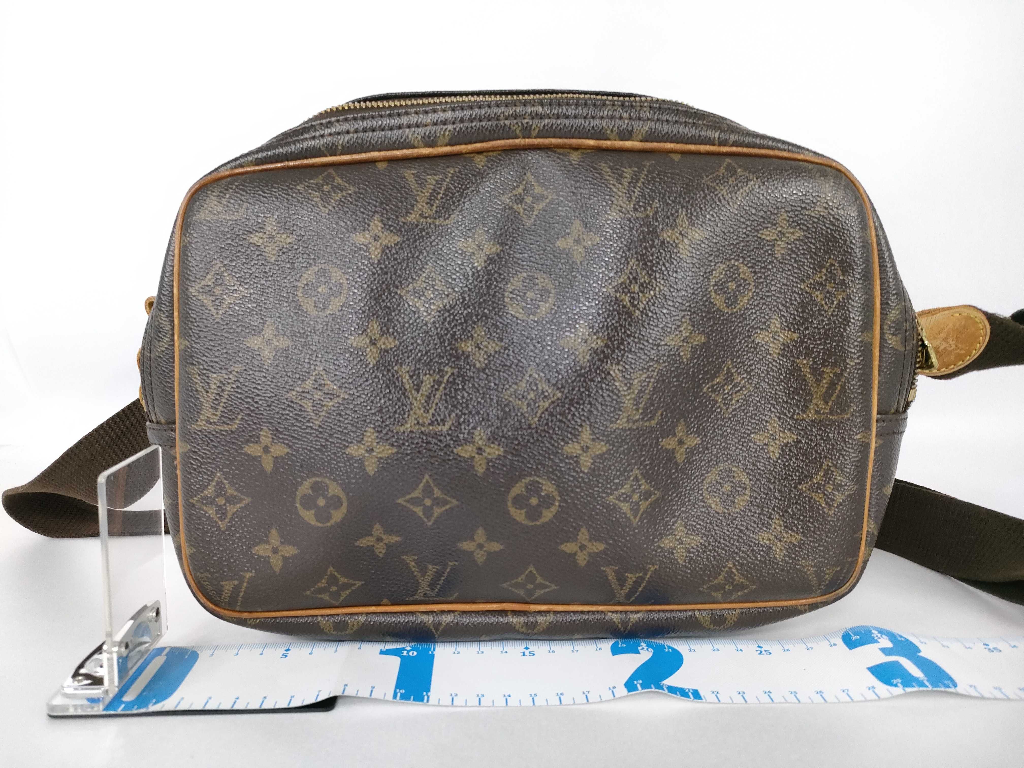 Monogram Louis Vuitton Monogram Reporter PM M45254 Brown Shoulder Bag — view 2