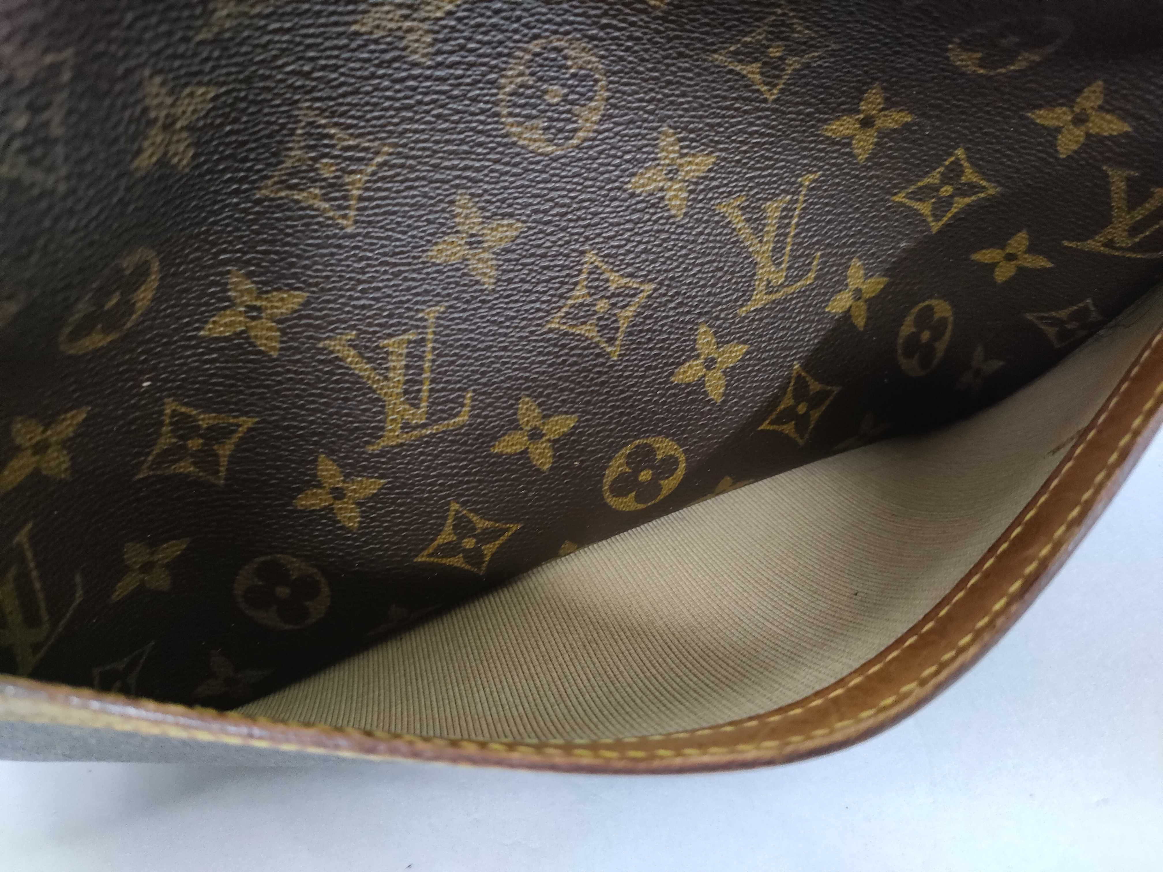 Monogram Louis Vuitton Monogram Reporter PM M45254 Brown Shoulder Bag — view 13