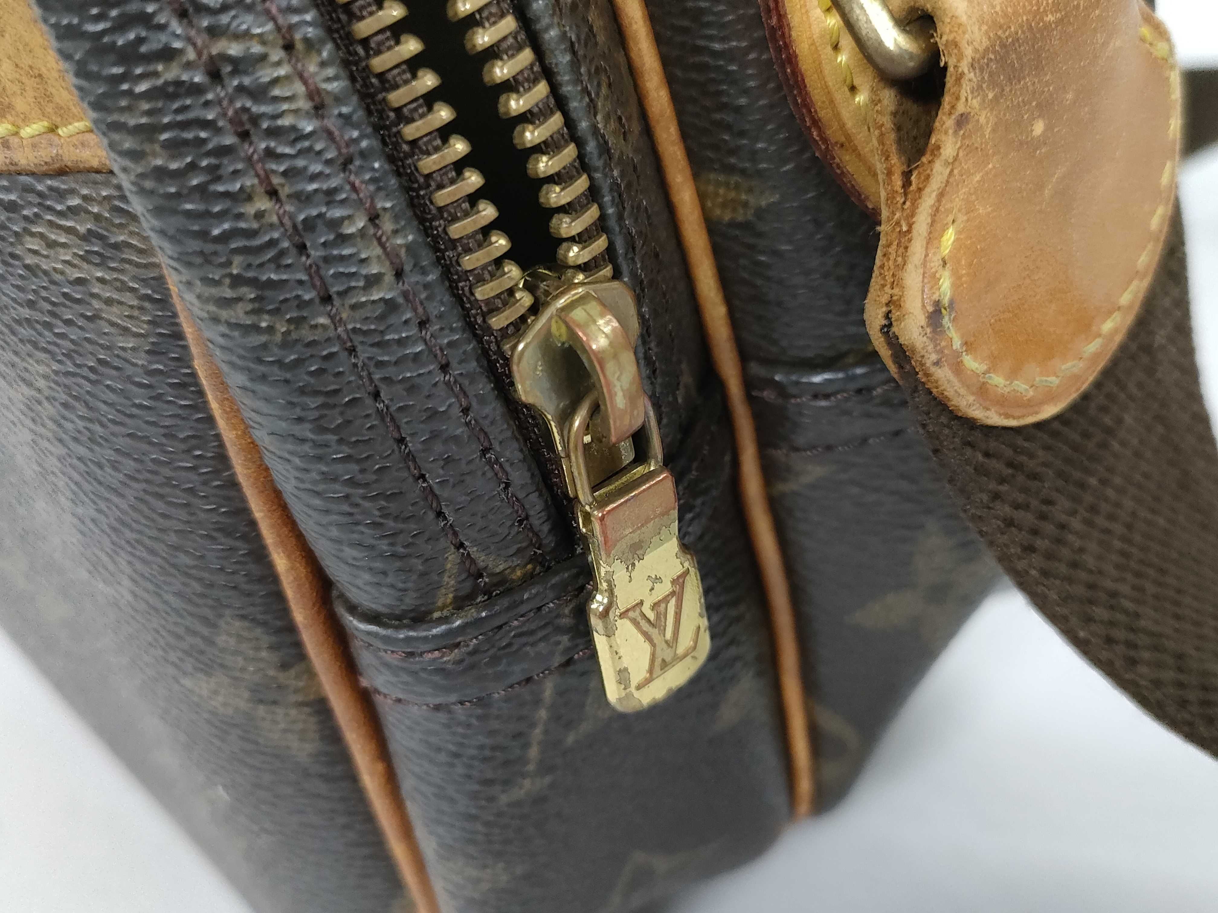 Monogram Louis Vuitton Monogram Reporter PM M45254 Brown Shoulder Bag — view 15