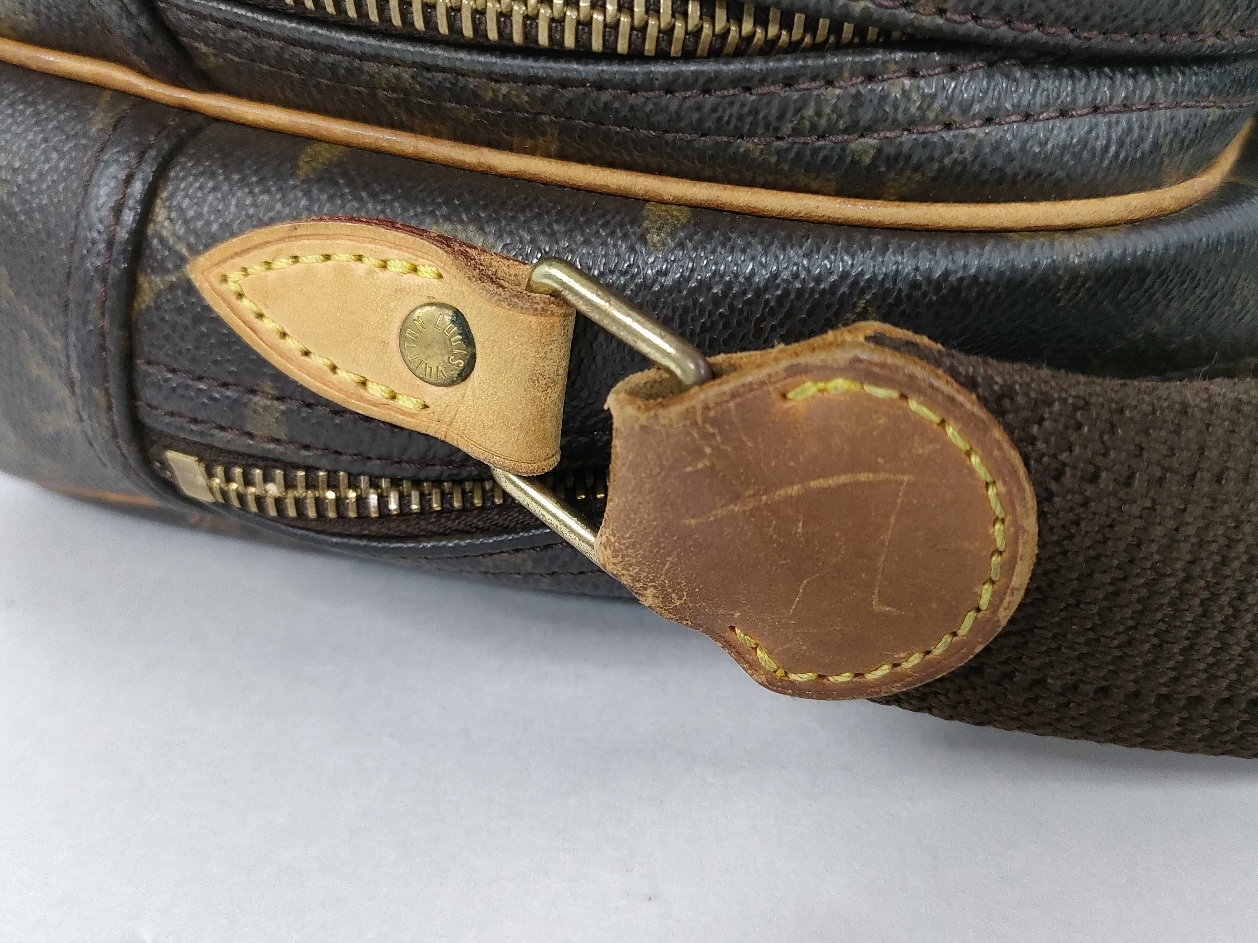 Monogram Louis Vuitton Monogram Reporter PM M45254 Brown Shoulder Bag — view 5
