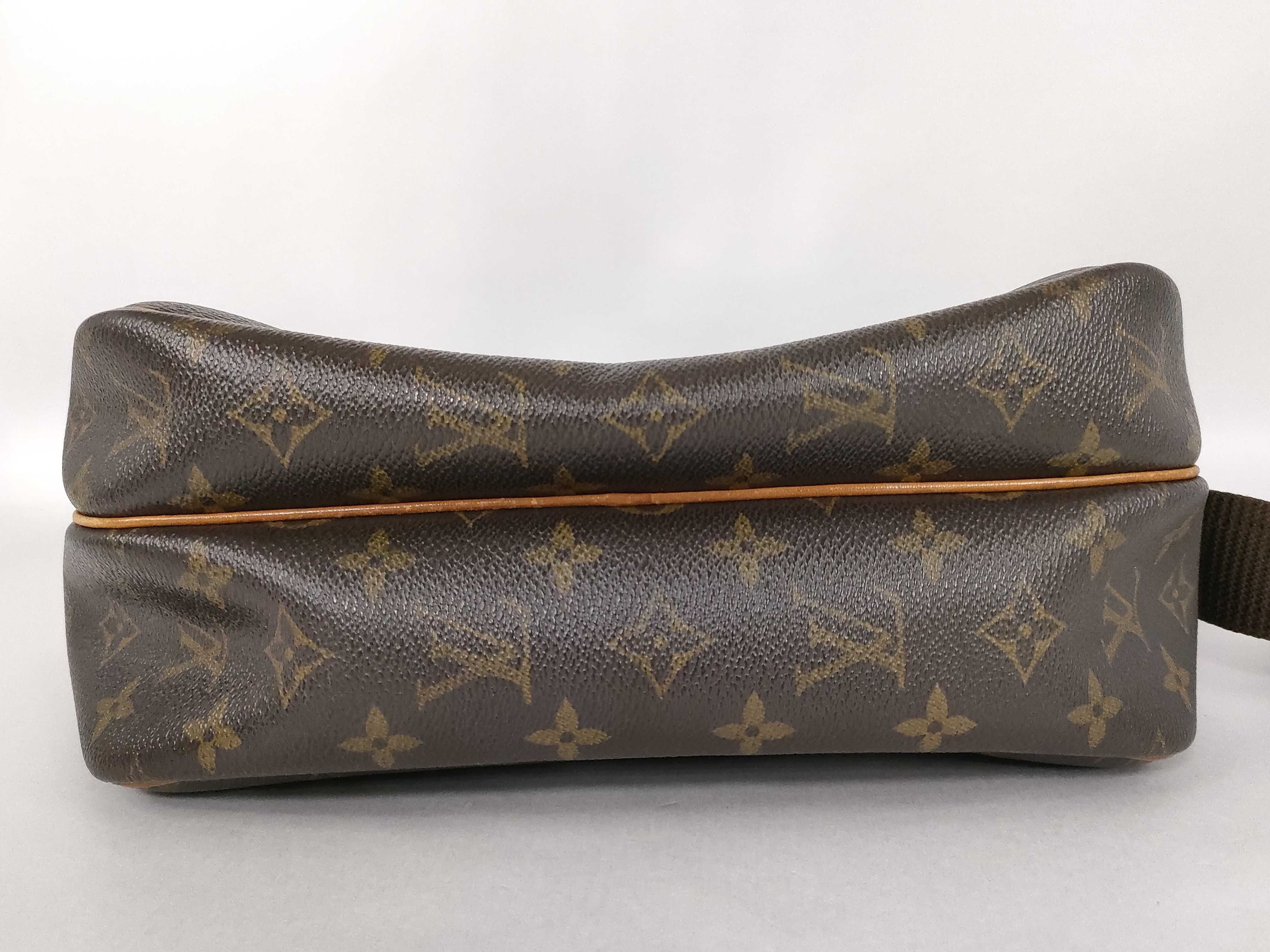 Monogram Louis Vuitton Monogram Reporter PM M45254 Brown Shoulder Bag — view 7