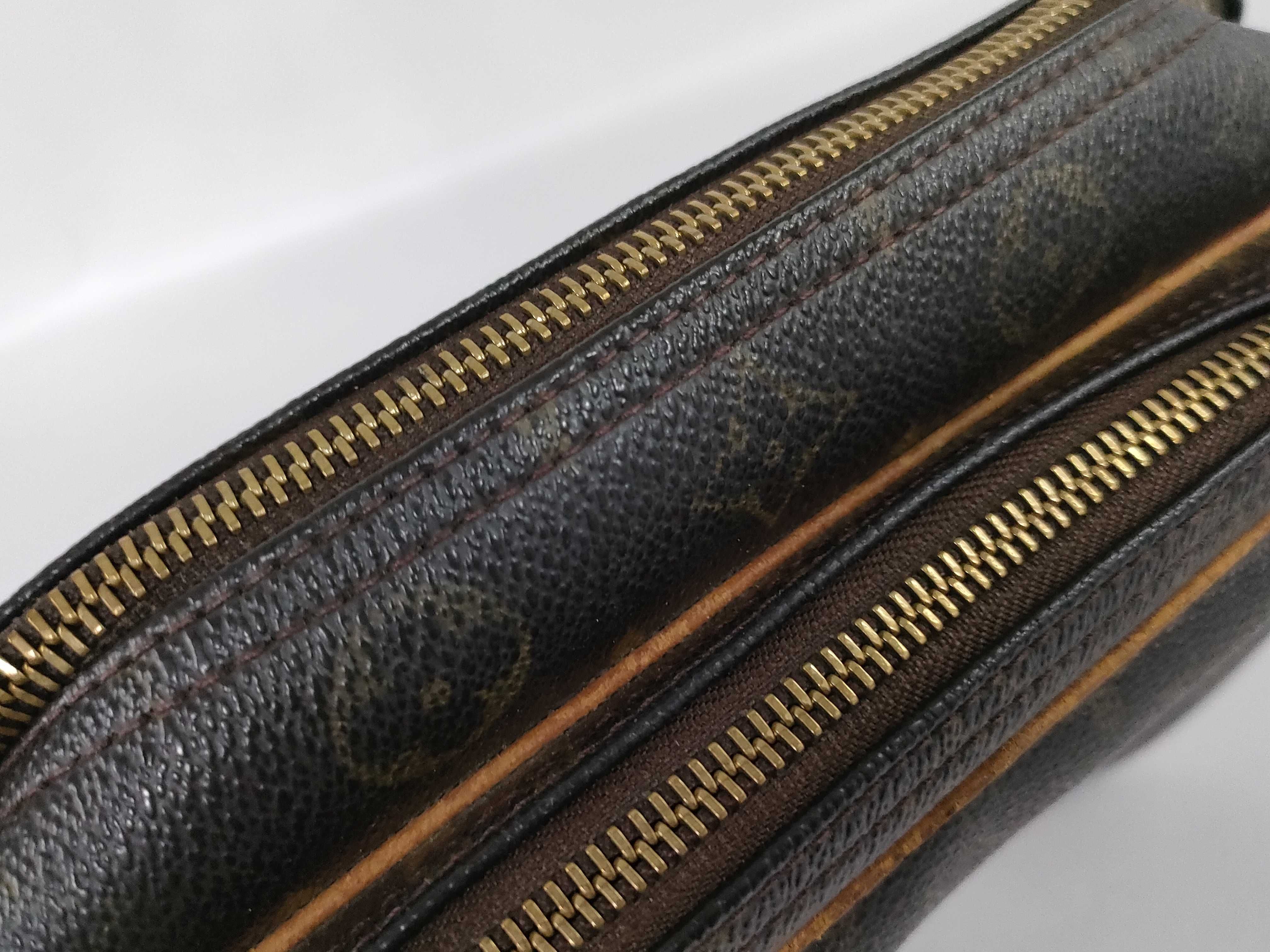 Monogram Louis Vuitton Monogram Reporter PM M45254 Brown Shoulder Bag — view 8
