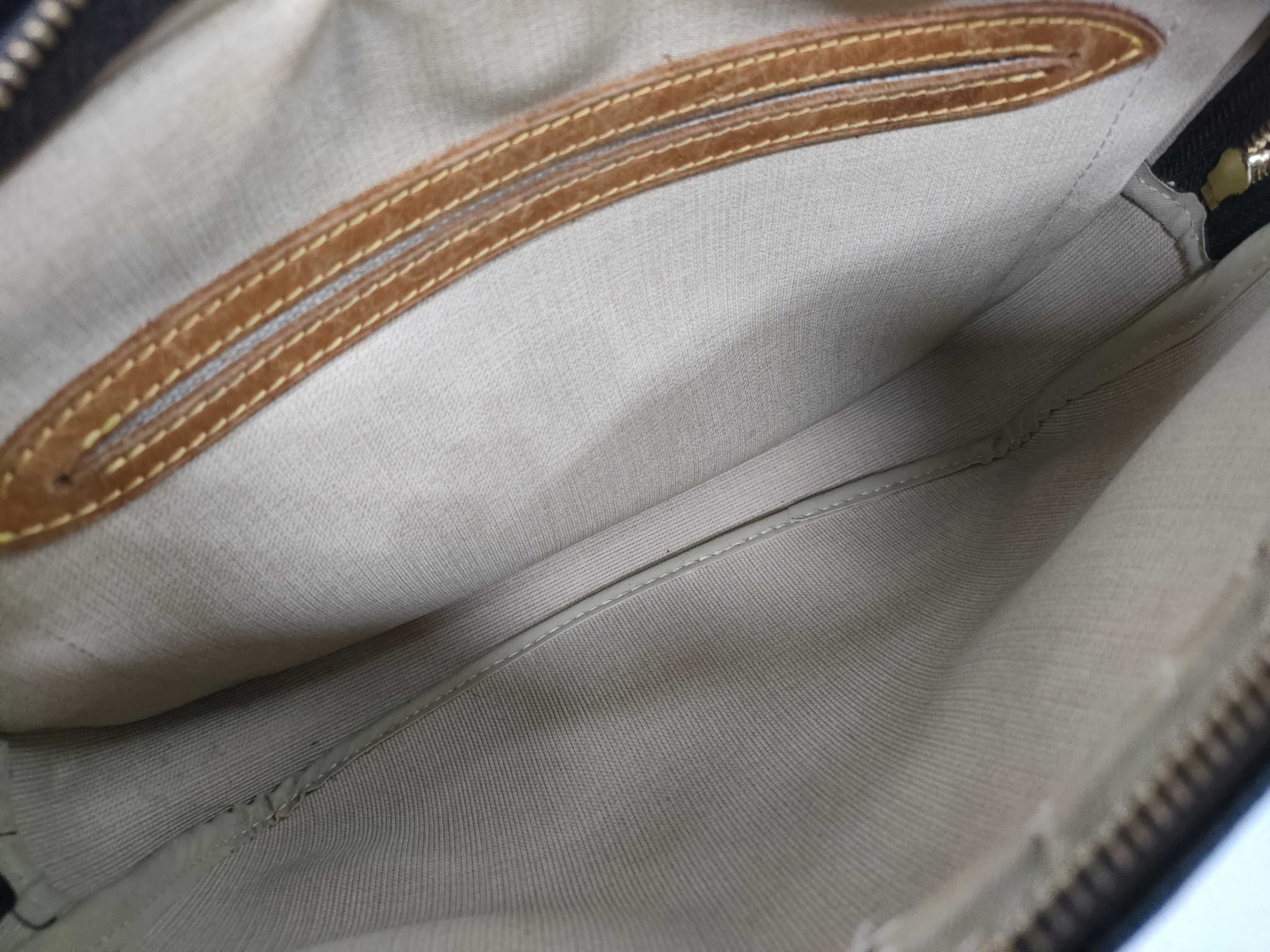 Monogram Louis Vuitton Monogram Reporter PM M45254 Brown Shoulder Bag — view 9