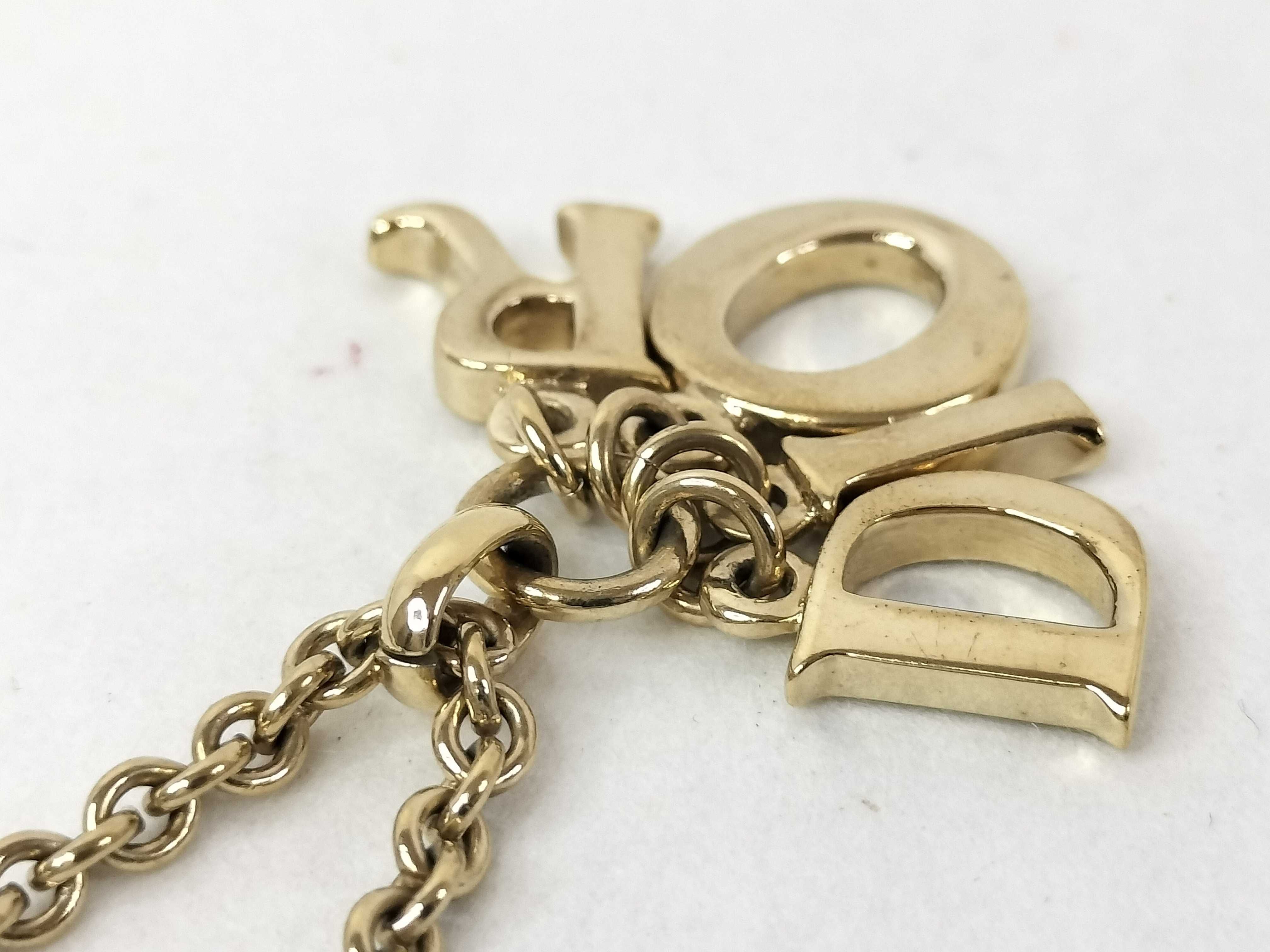 Gold Logo Necklace — view 4