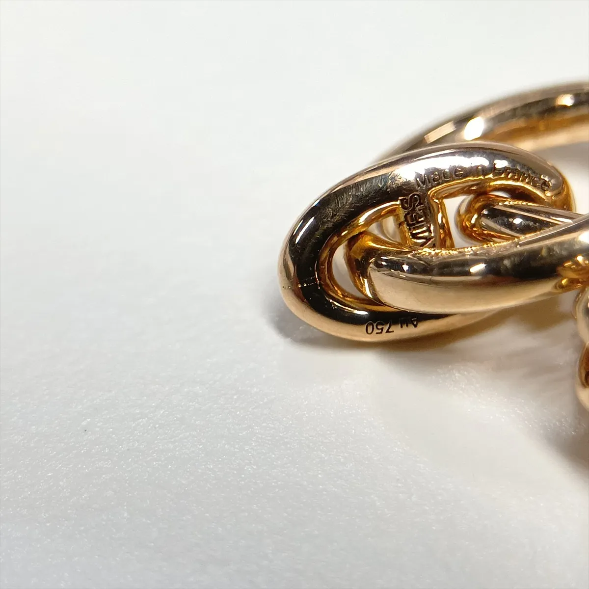 Chaine d'Ancre TPM Bracelet, 750 (PG), 21.5g, 25G264169, waxed finish, 24 links. — view 7