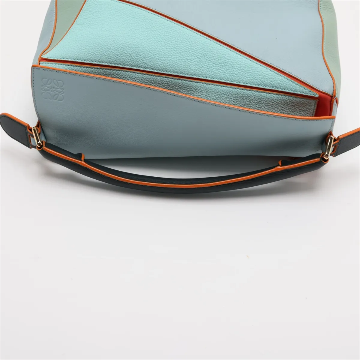 Puzzle Medium Leather 2-Way Shoulder Bag, Multicolor — view 5