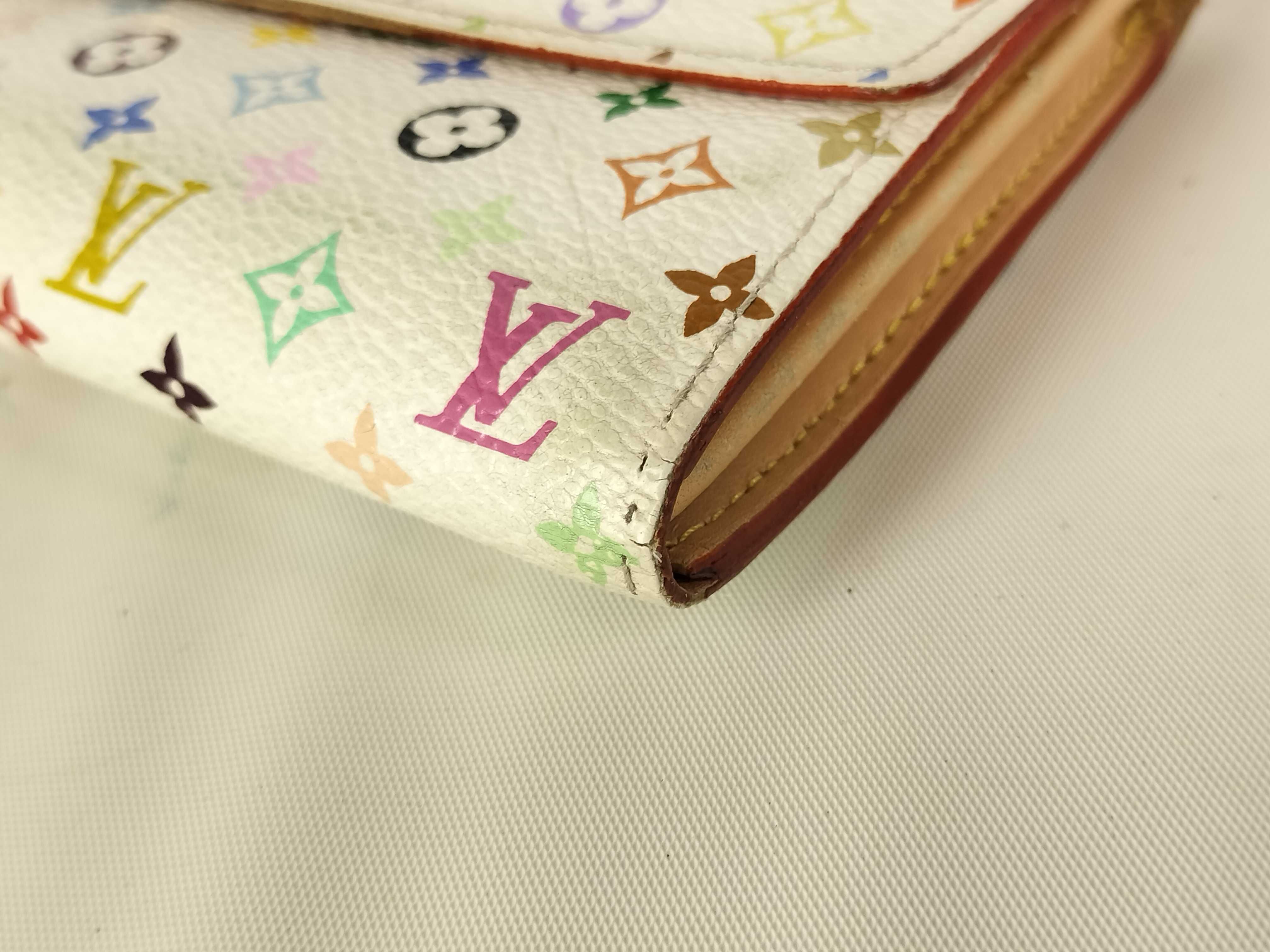 Monogram Multicolor M93532 Portefeuille Sarah Blanc Wallet — view 2