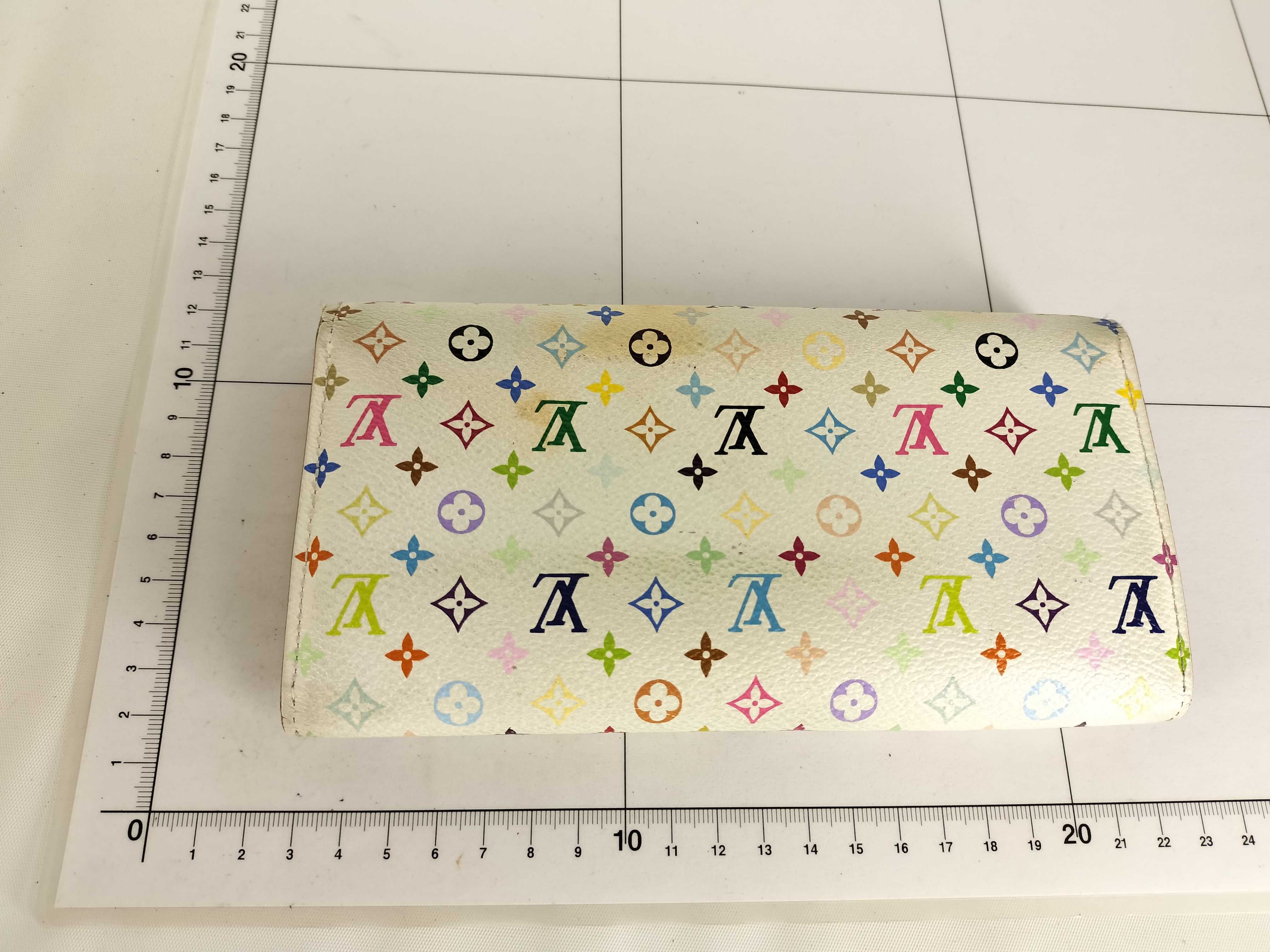Monogram Multicolor M93532 Portefeuille Sarah Blanc Wallet — view 15