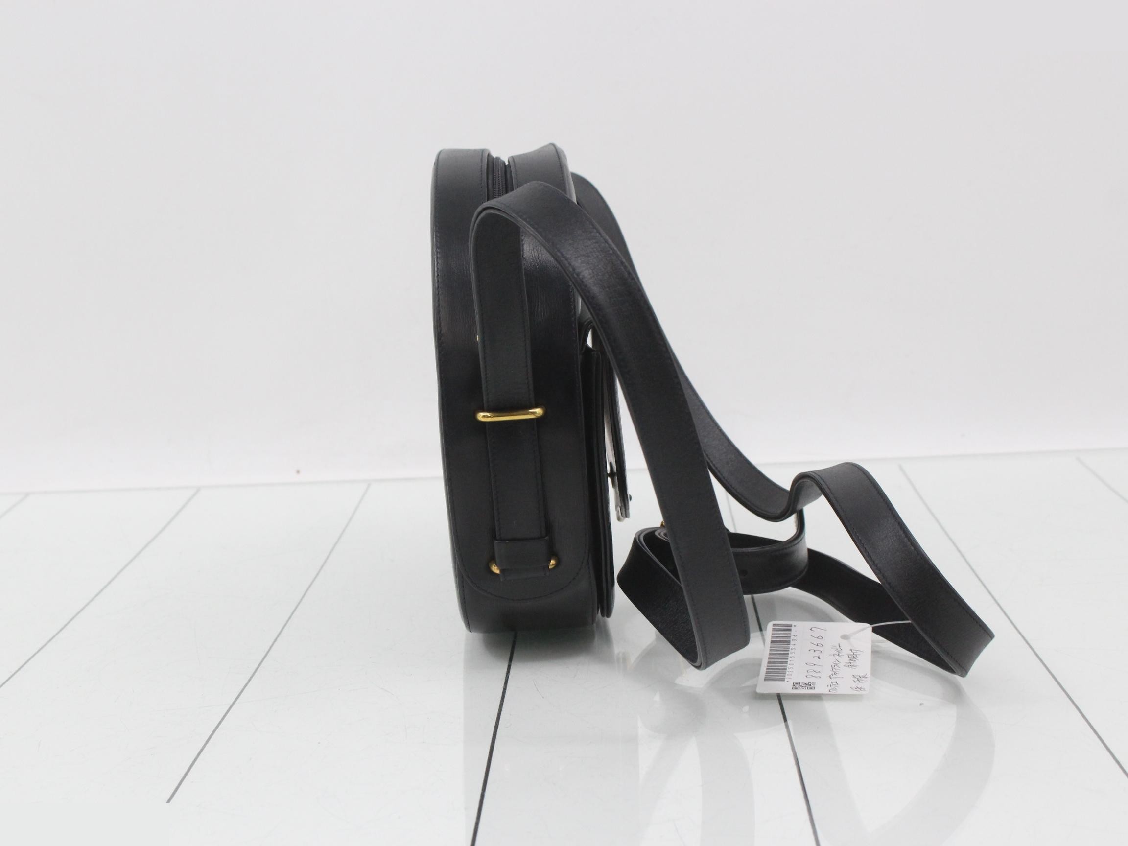 Sapphire Line Crossbody Bag, Dark Navy, GP Hardware — view 4