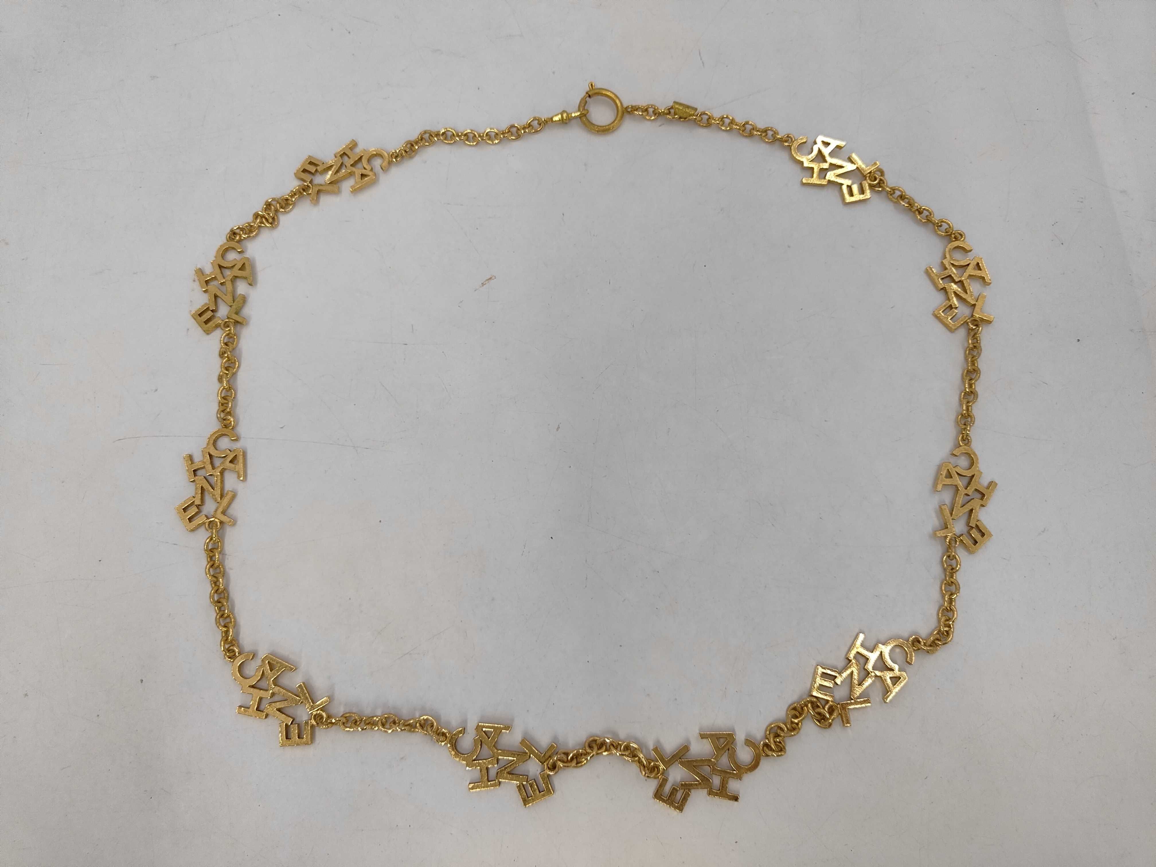 Logo Initial Long Necklace — view 2