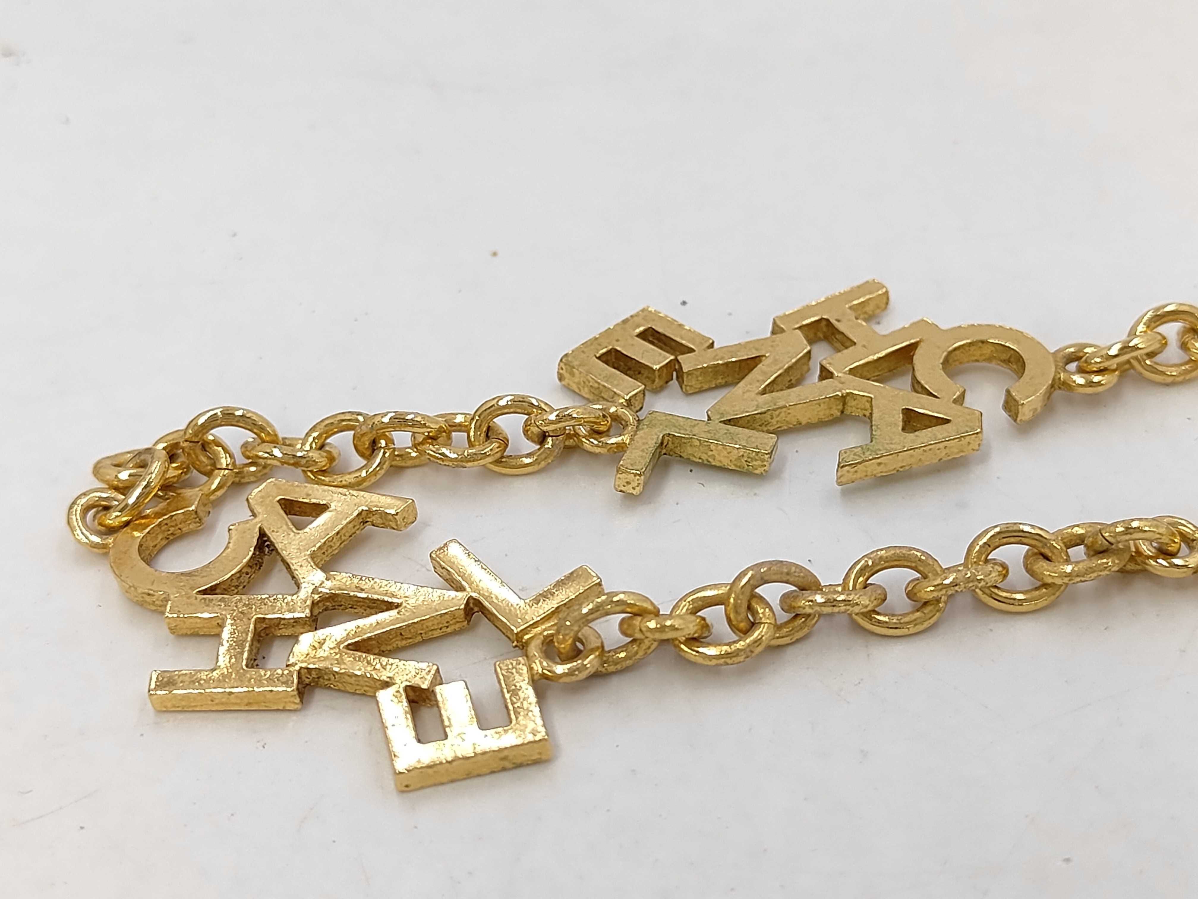 Logo Initial Long Necklace — view 5